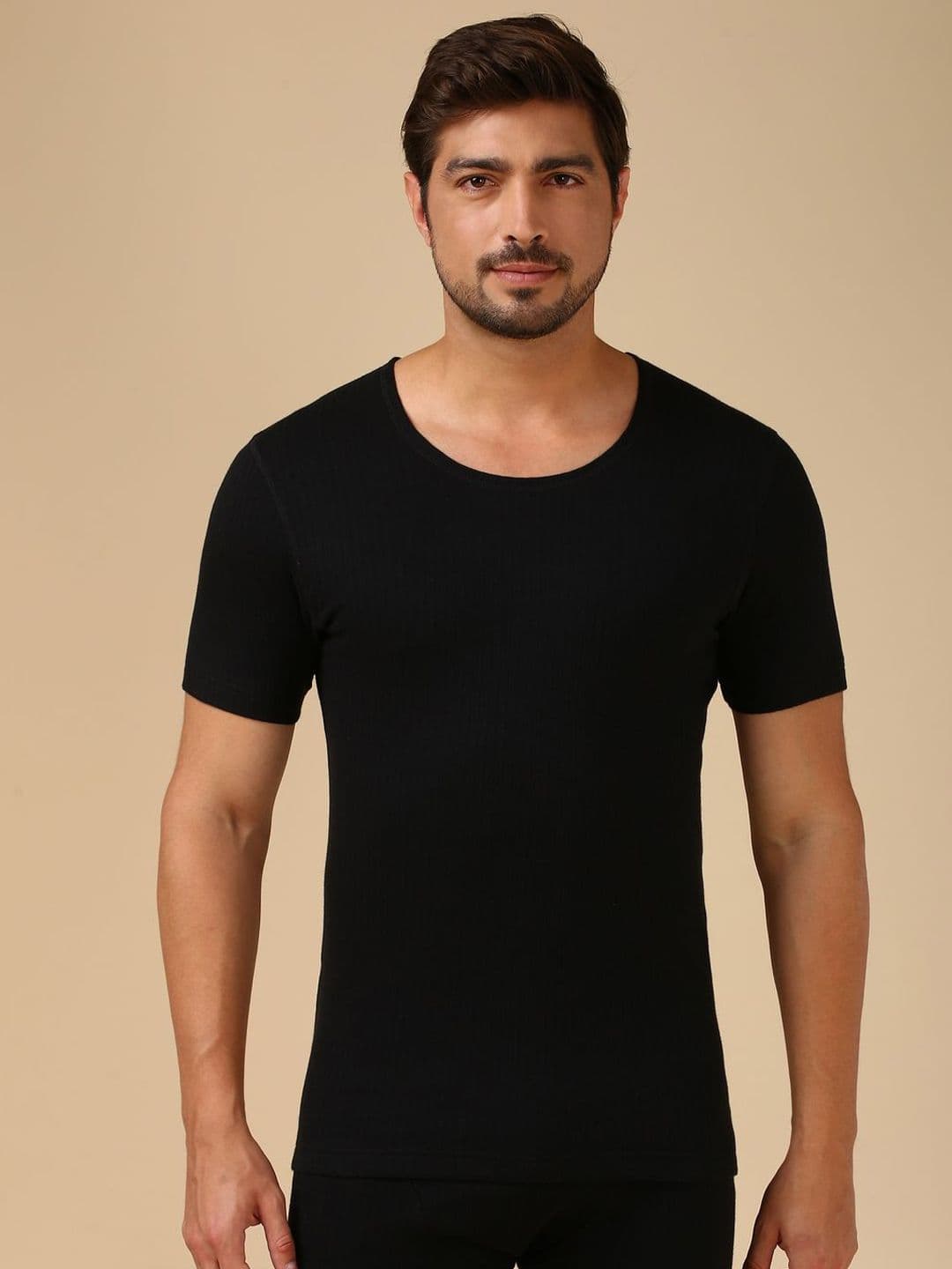 Van Heusen Innerwear Cotton Anti Bacterial Thermal Tops - view 1