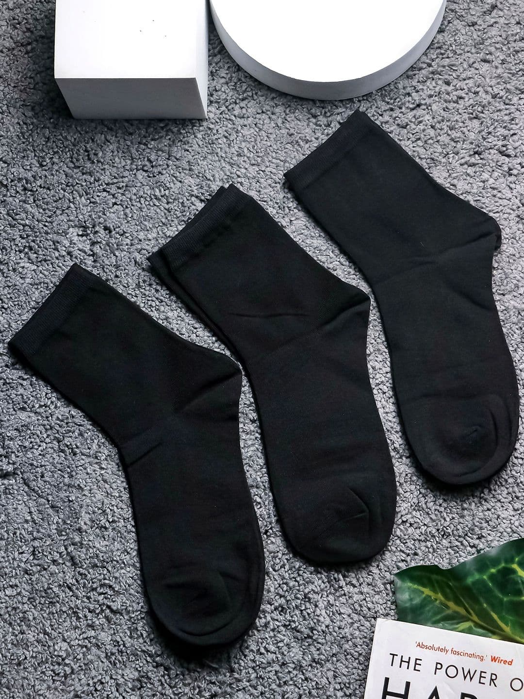 Brauch Men Pack Of 3 Cotton Above Ankle Length Socks - view 1