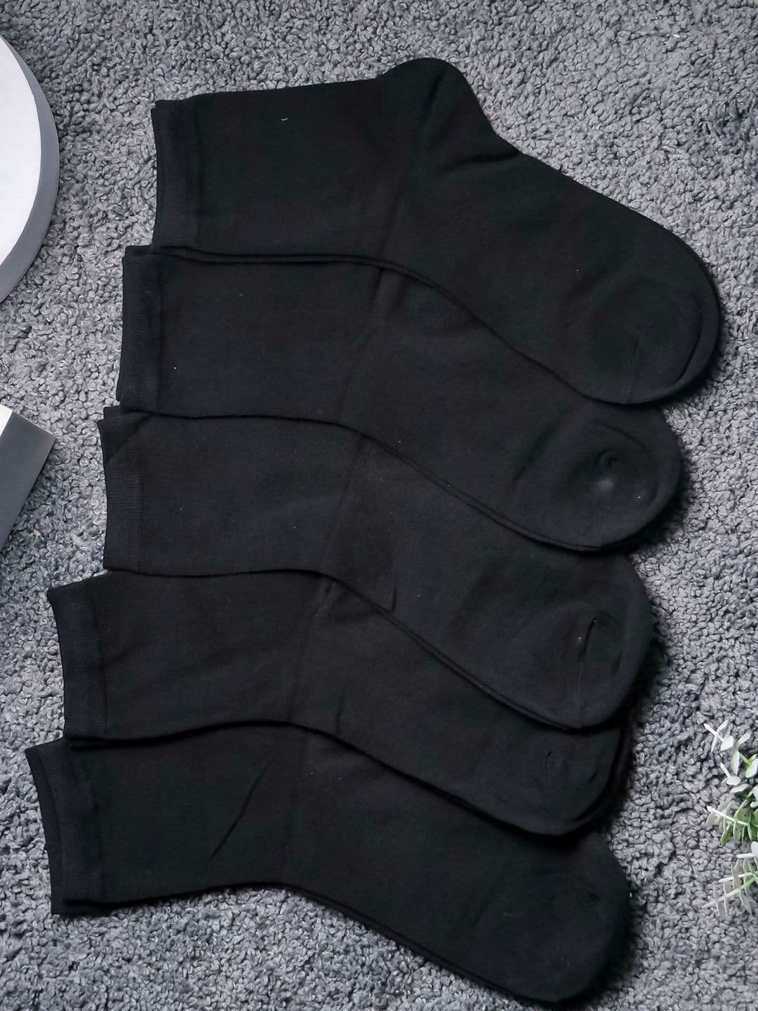 Brauch Men Pack Of 5 Cotton Above Ankle Length Socks - view 1