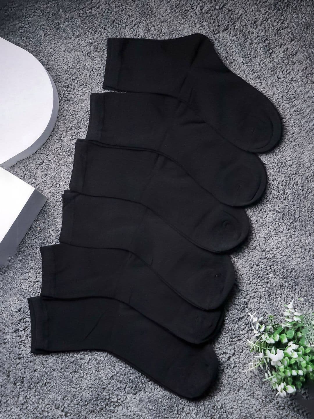 Brauch Men Pack Of 6 Cotton Above Ankle Length Socks - view 1