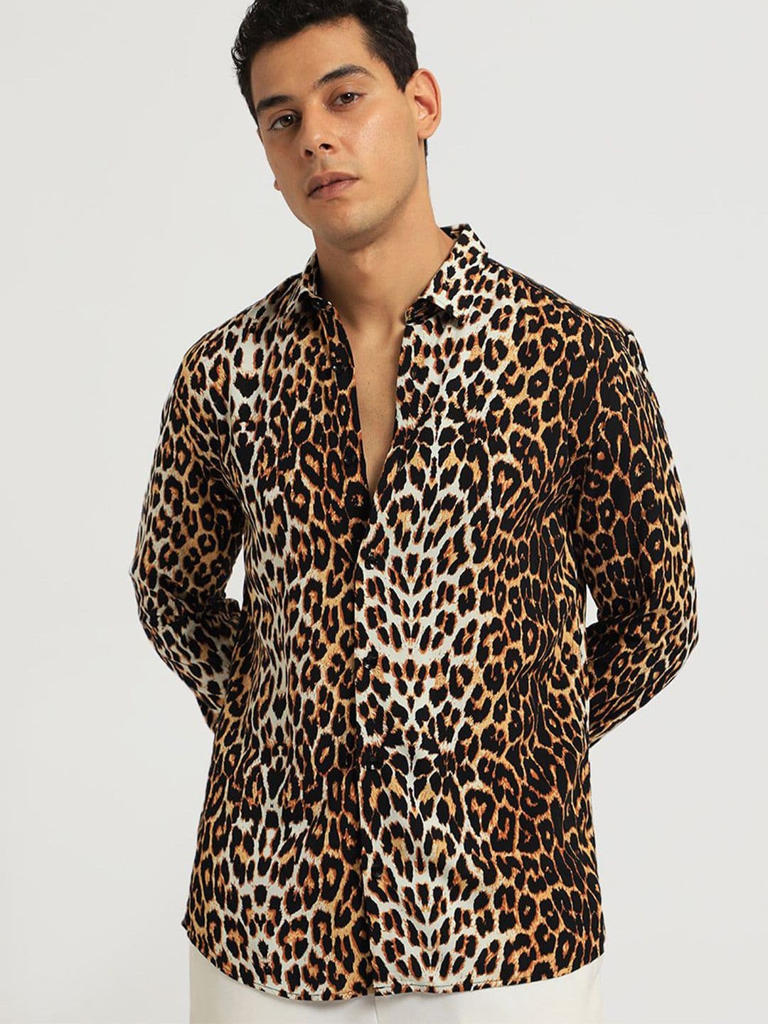 Banana Club Classic Animal Printed Casual Shirt - view 1