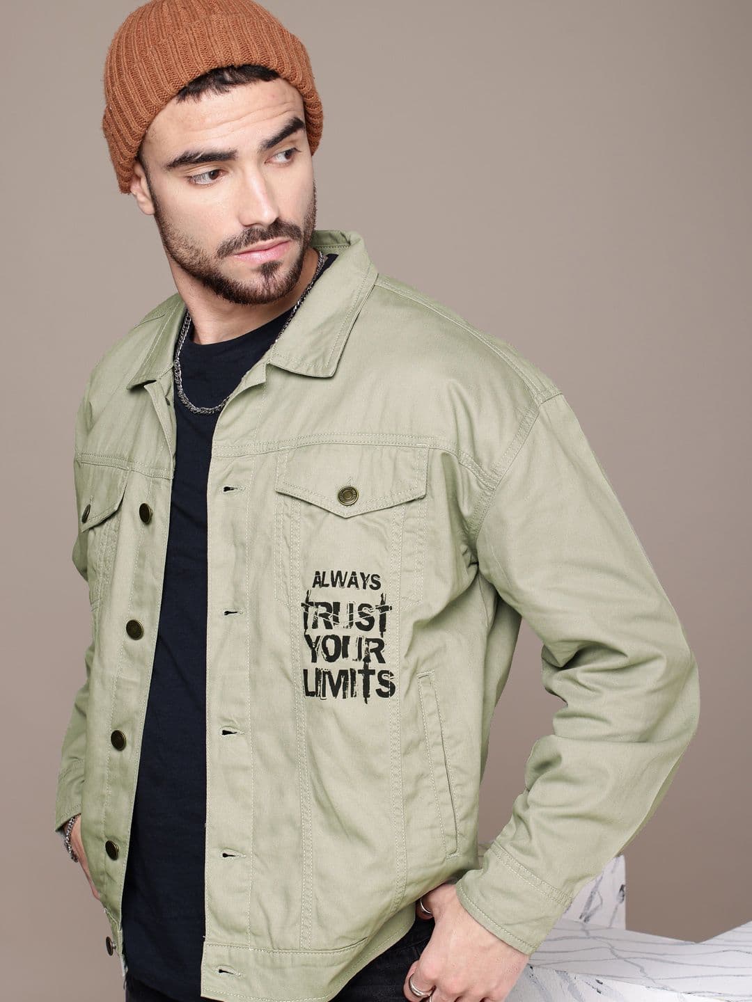 The Roadster Life Co. Printed Pure Cotton Tailored Jacket - view 1