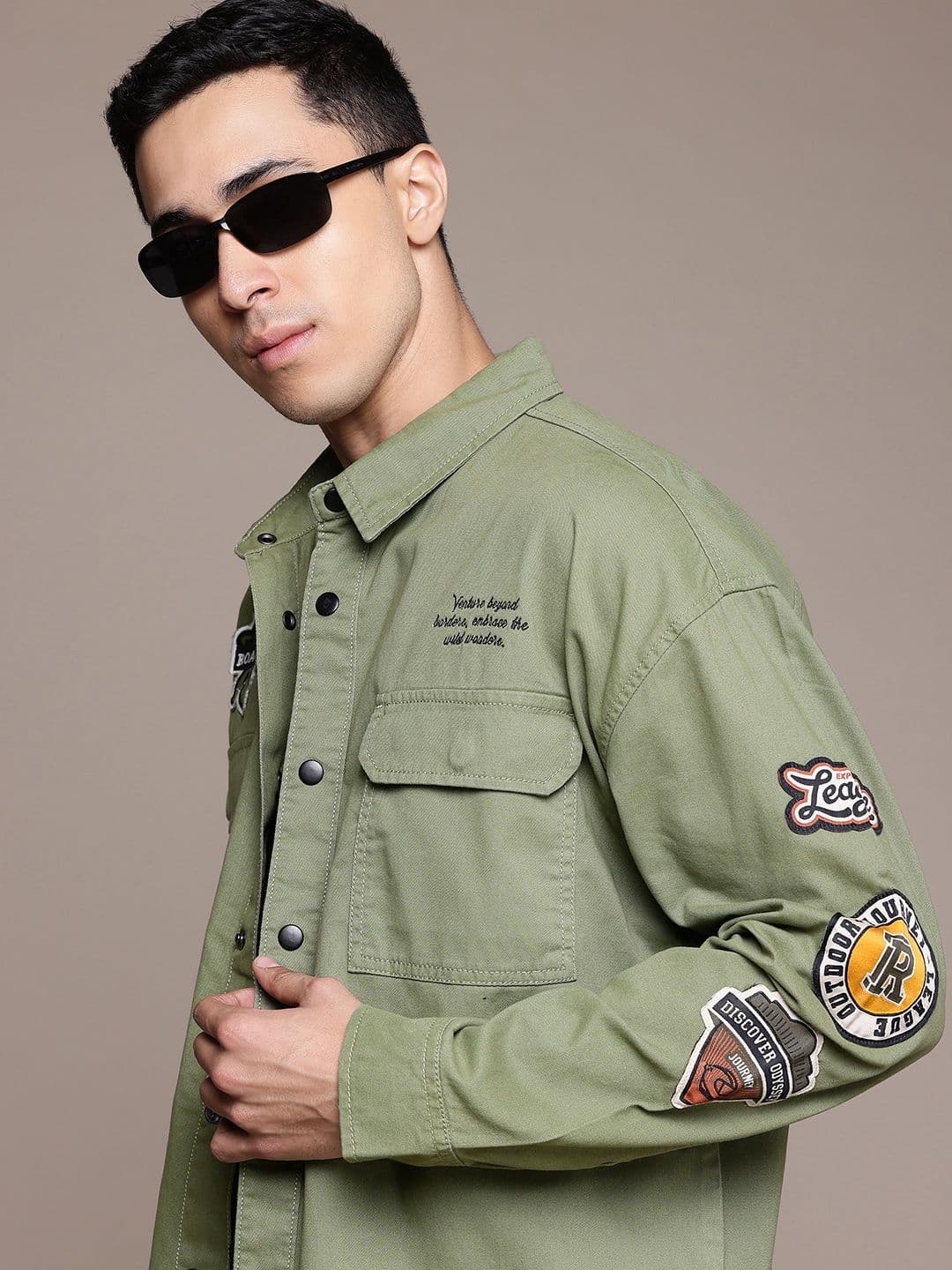 The Roadster Lifestyle Co. Men Pure Cotton Twill Tailored Jacket - view 1