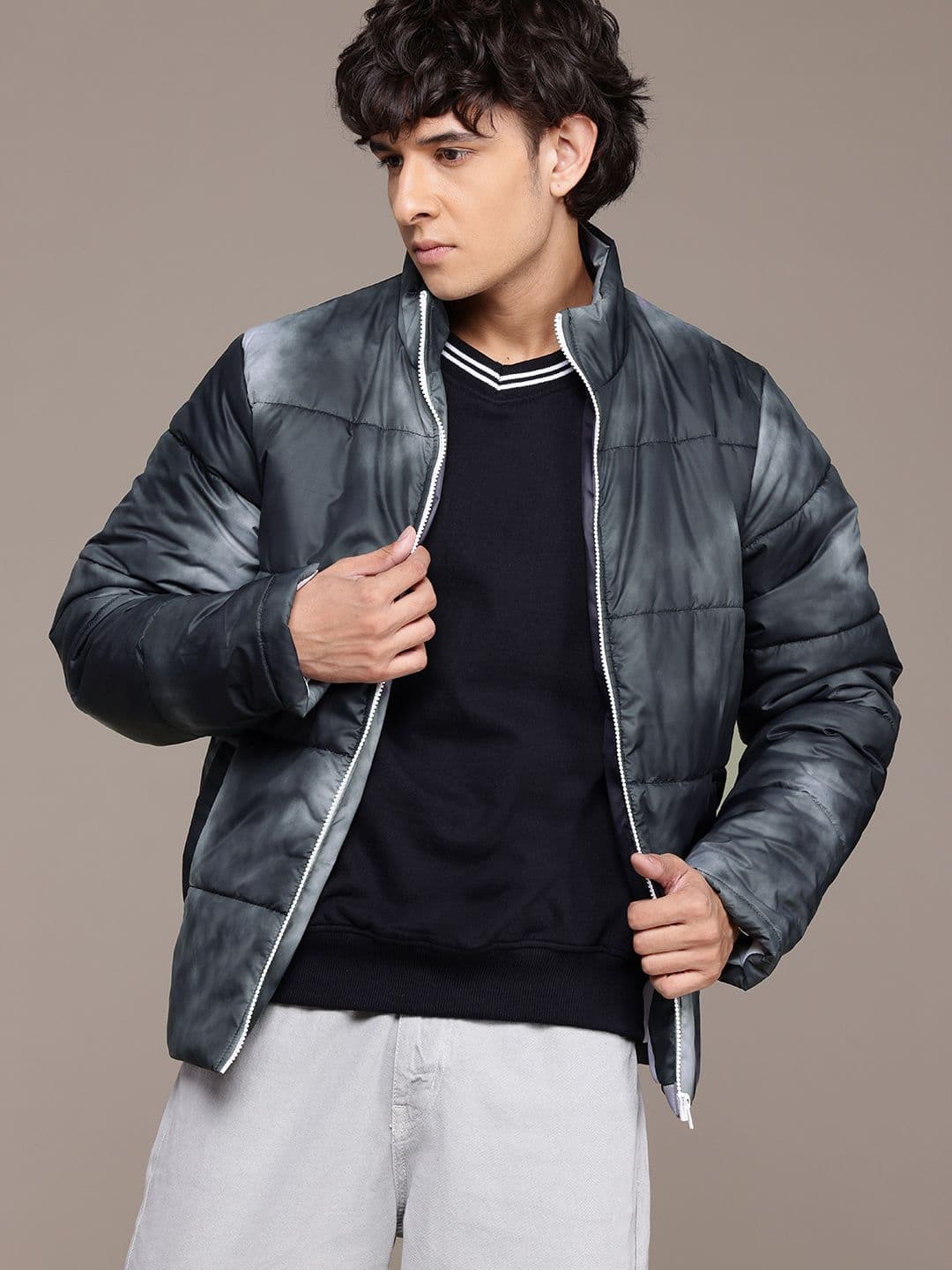 The Roadster Lifestyle Co. Printed Padded Jacket - view 1
