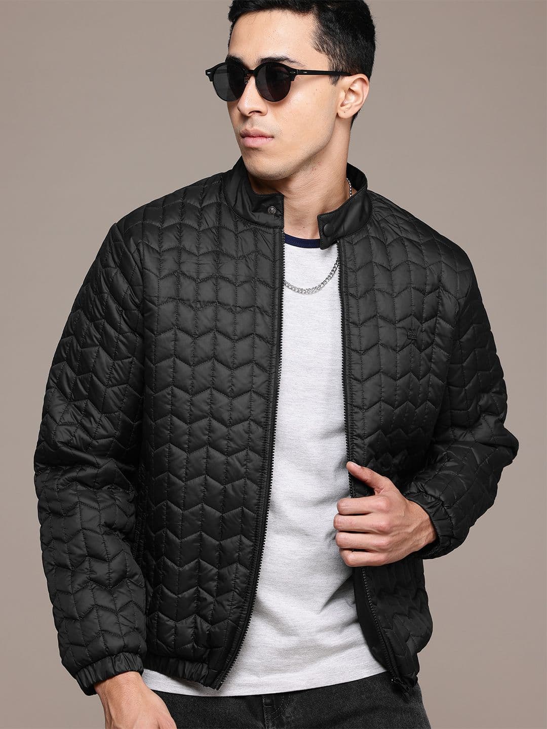 The Roadster Lifestyle Co. Quilted Padded Jacket - view 1