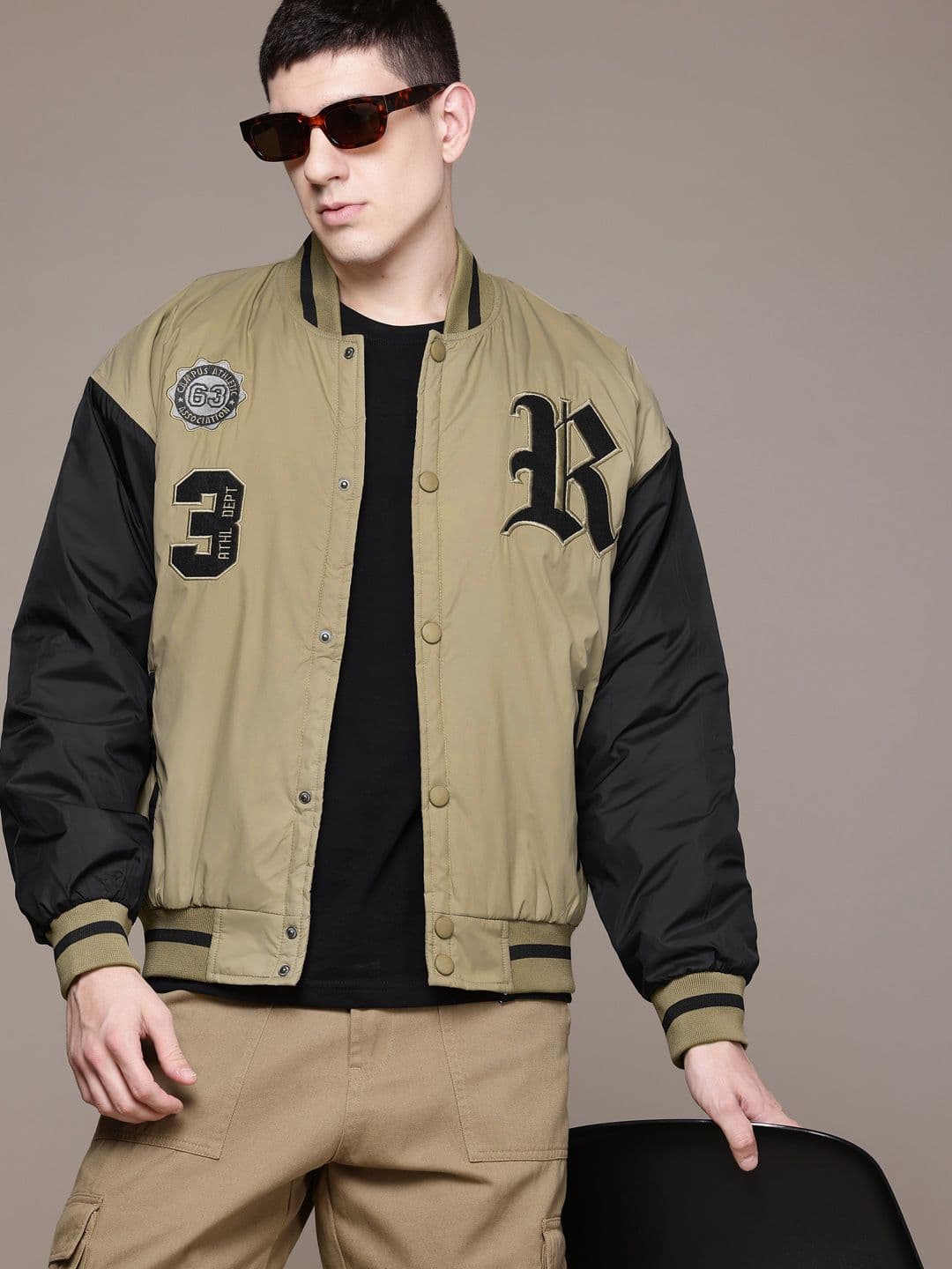 The Roadster Lifestyle Co. Varsity Bomber Jacket - view 1