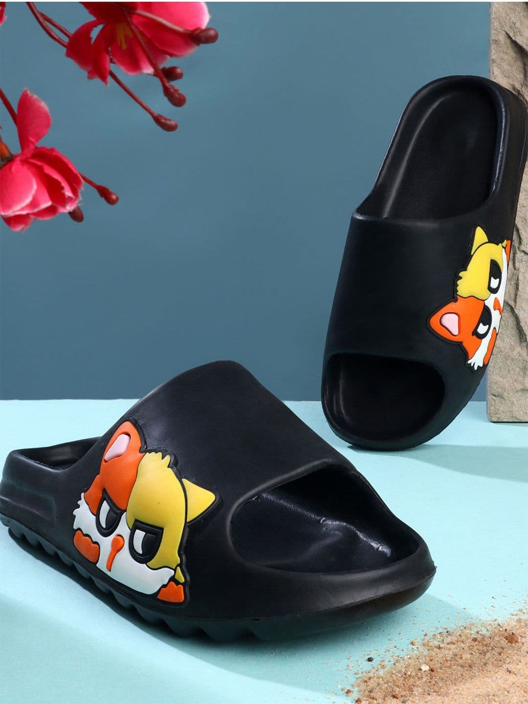 Pampy Angel Men Printed Croslite Sliders - view 1