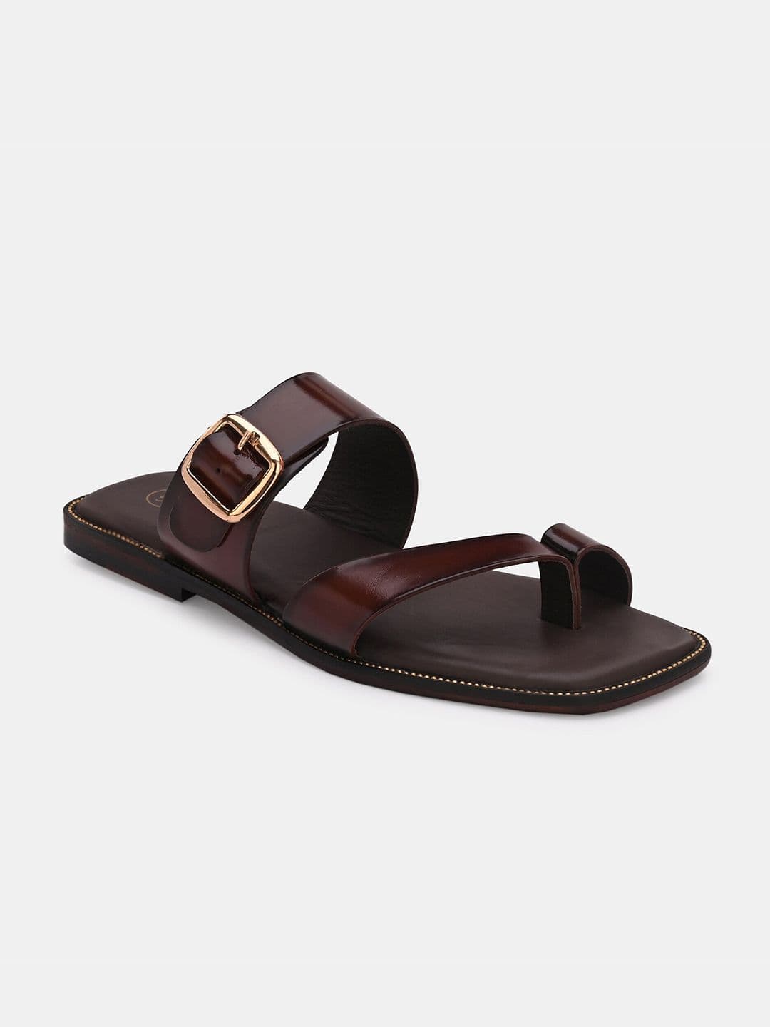 Lafattio Leather Comfort Sandals - view 1