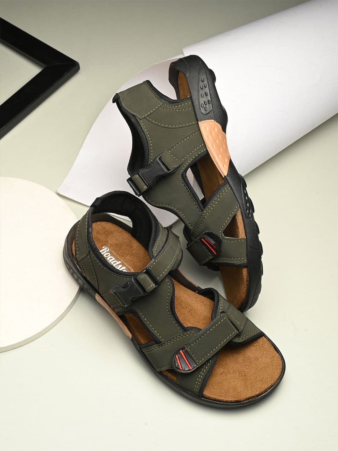 The Roadster Lifestyle Co. Men Velcro Closure Sport Sandals - view 1
