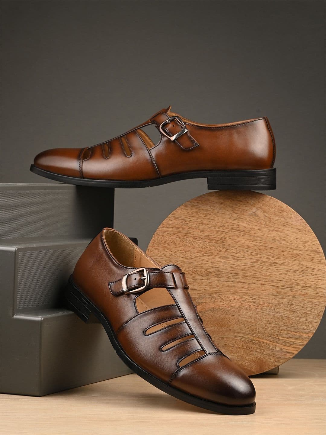 House of Pataudi Men Shoe-Style Sandals - view 1