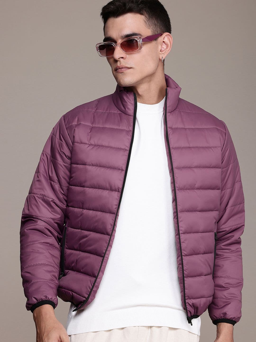 The Roadster Life Co. Mock Collar Padded Jacket - view 1