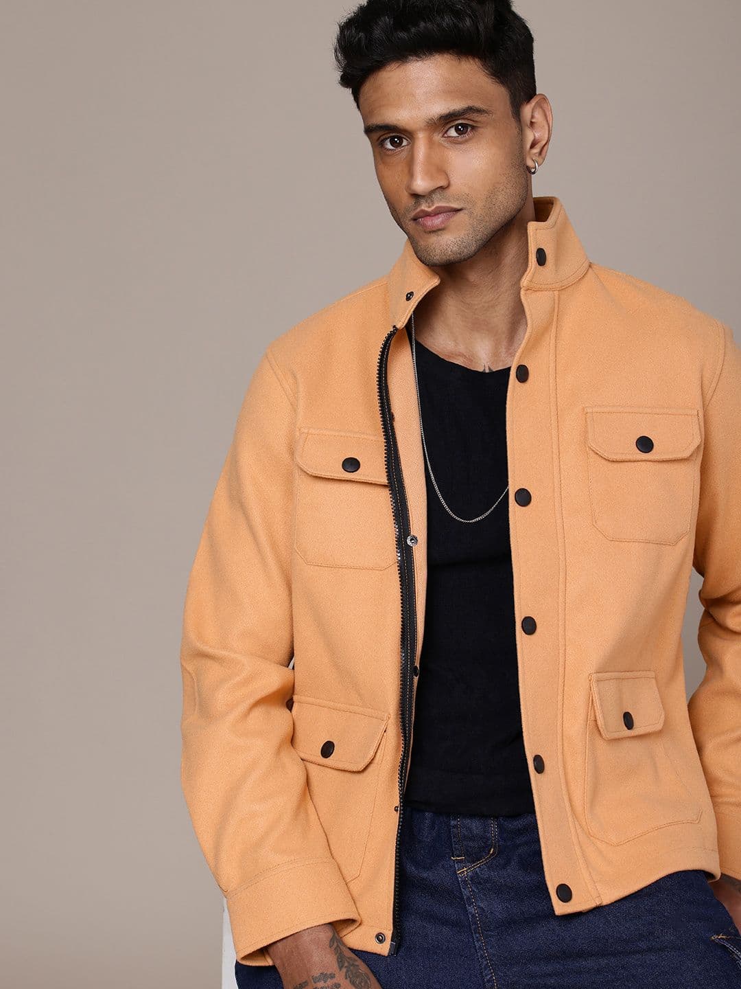 The Roadster Life Co. Spread Collar Tailored Jacket - view 1