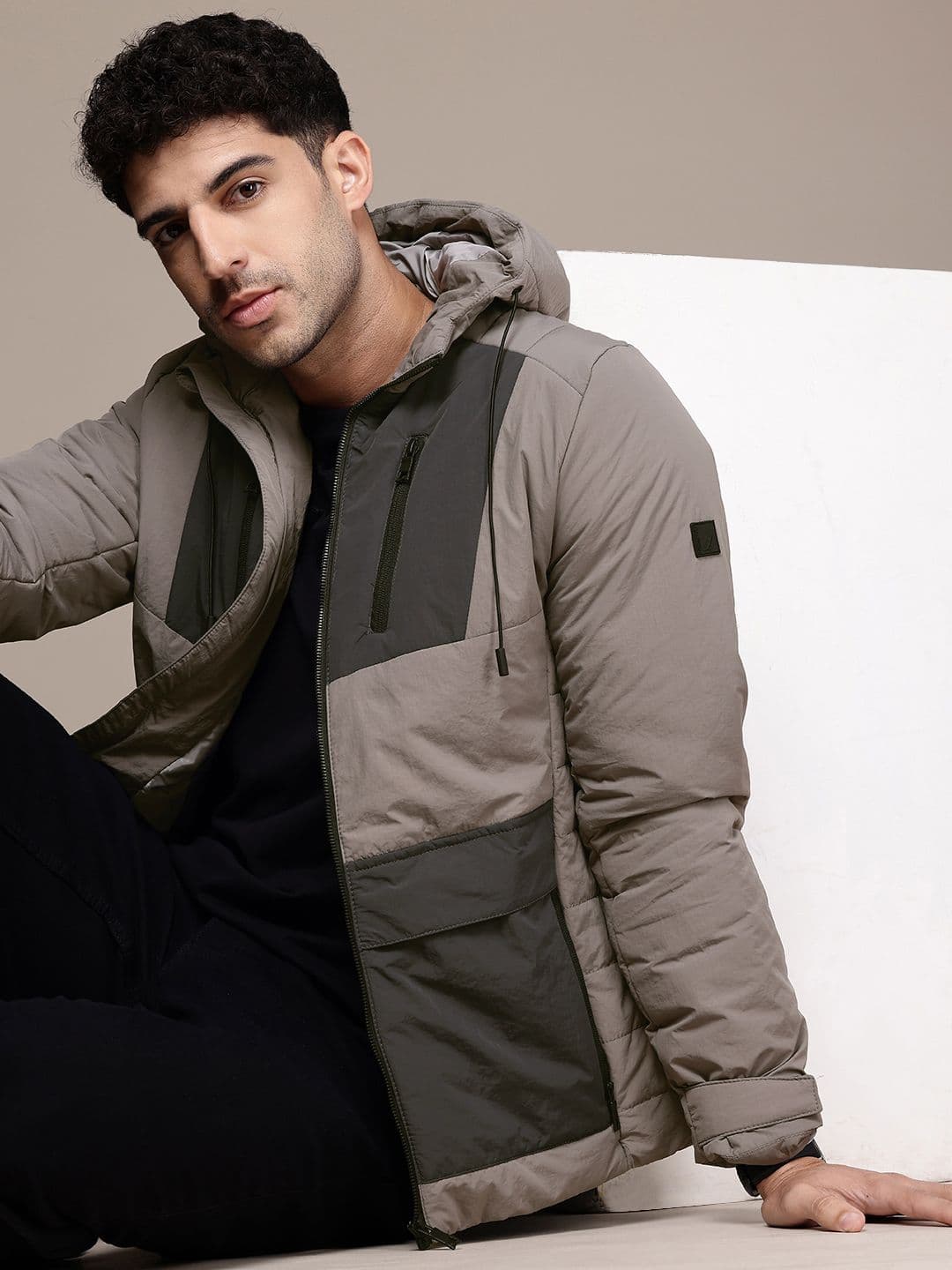 Nautica Hooded Padded Jacket - view 1
