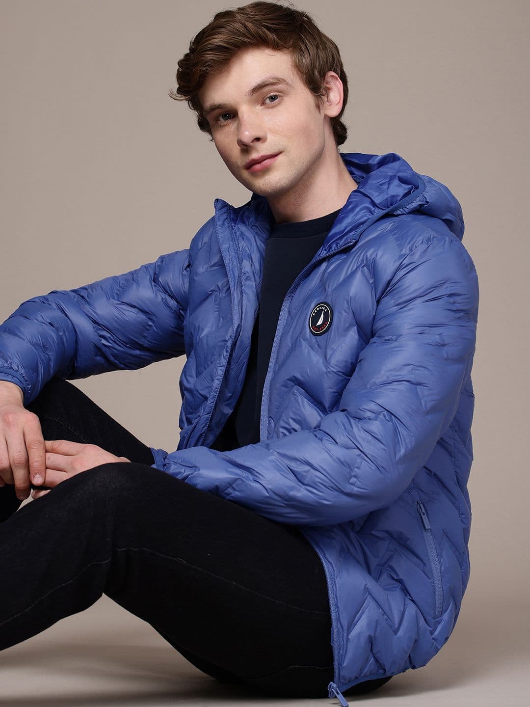 Nautica Hooded Quilted Jacket - view 1