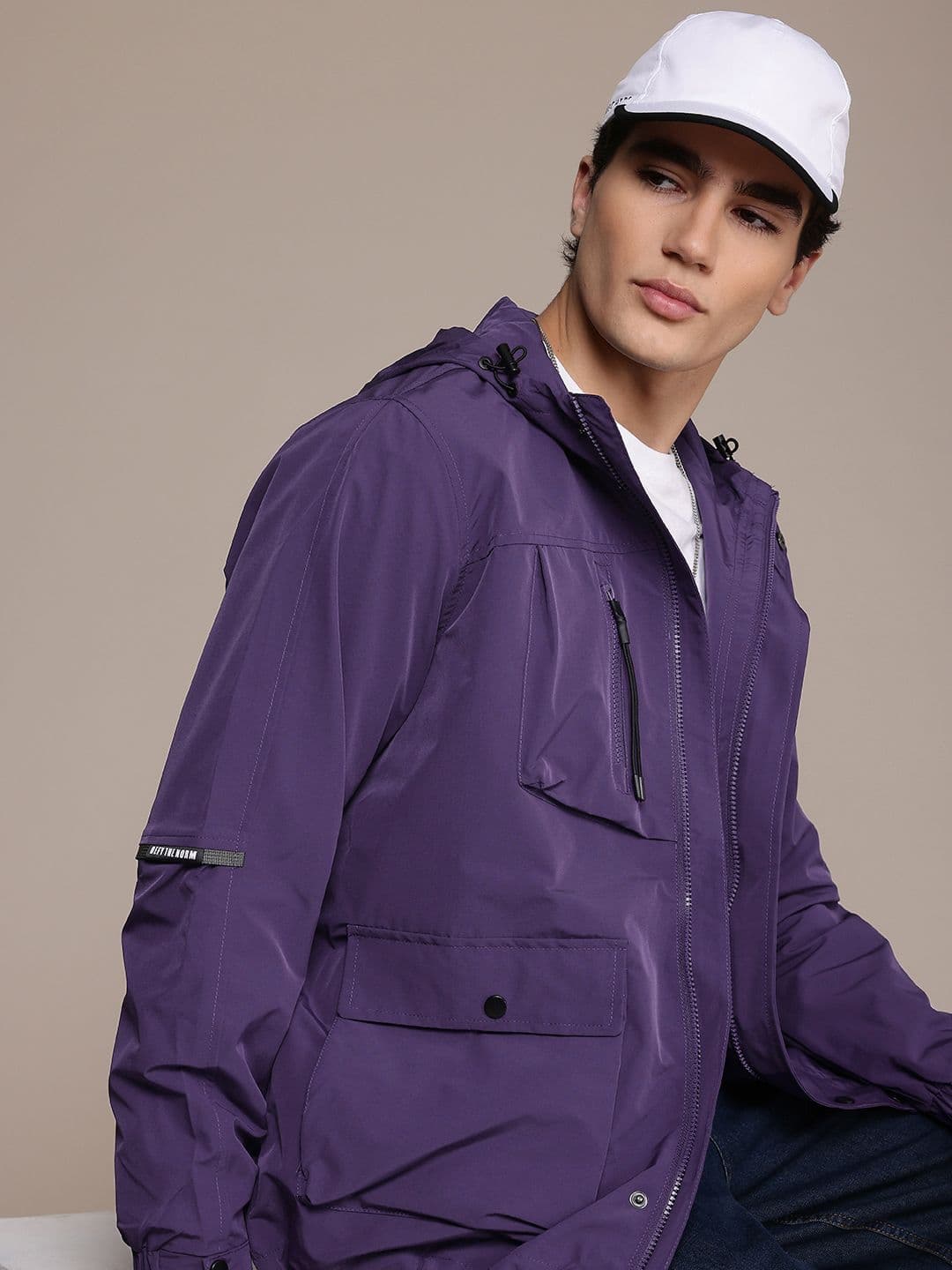 FCUK Hooded Tailored Jacket - view 1