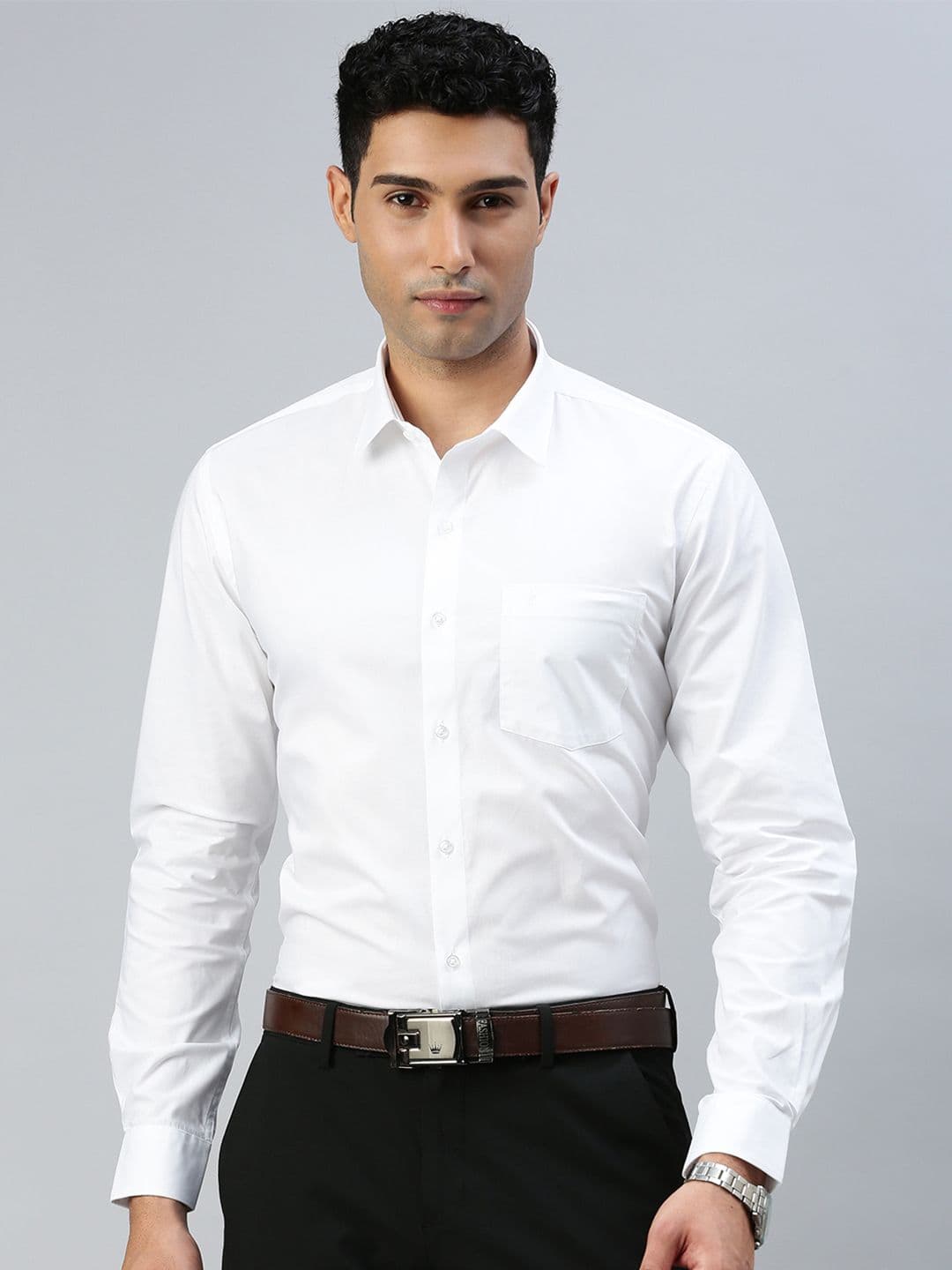 Ramraj Spread Collar Cotton Casual Shirt - view 1