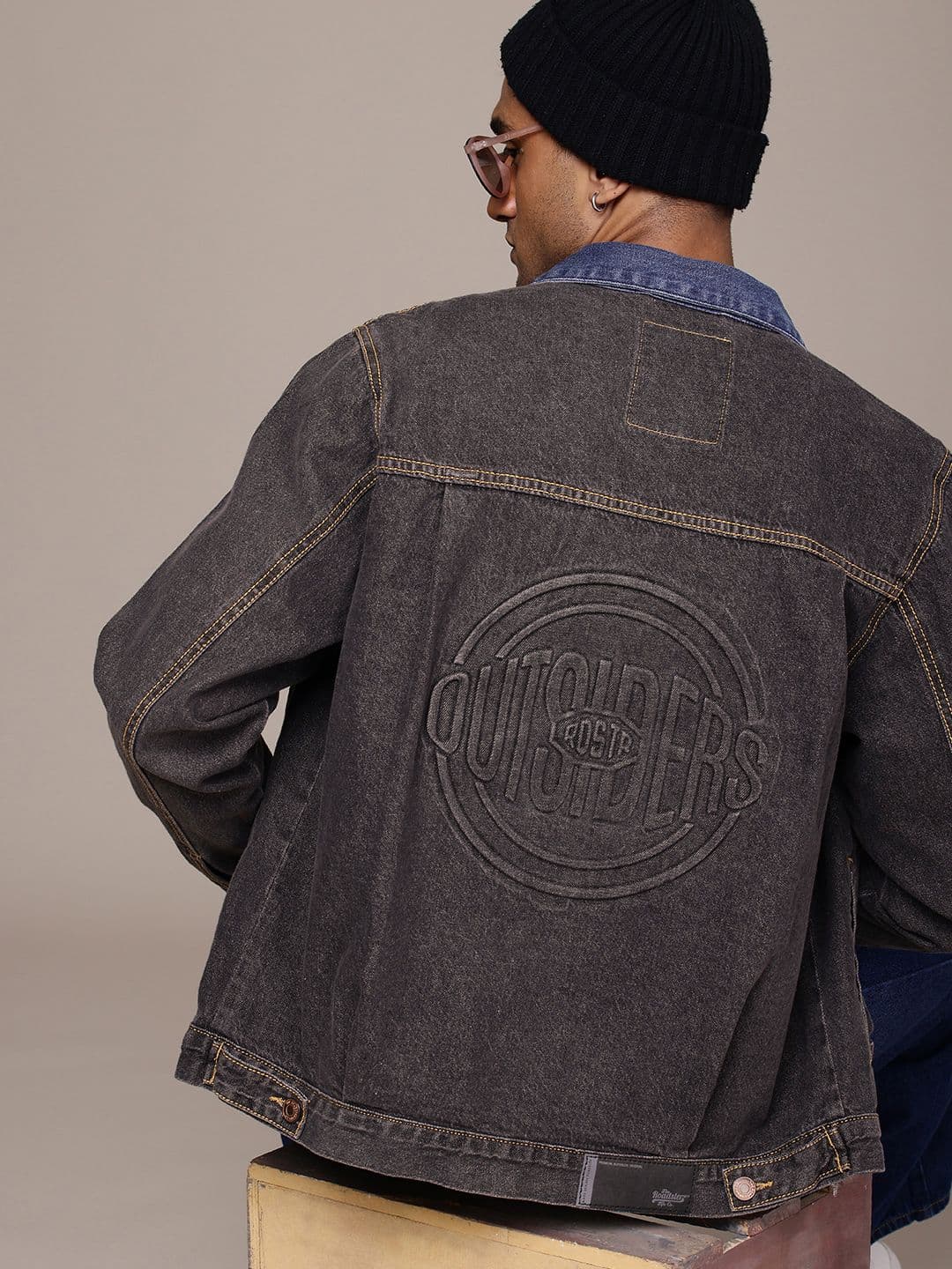 The Roadster Life Co. Spread Collar Pure Cotton Tailored Jacket - view 1