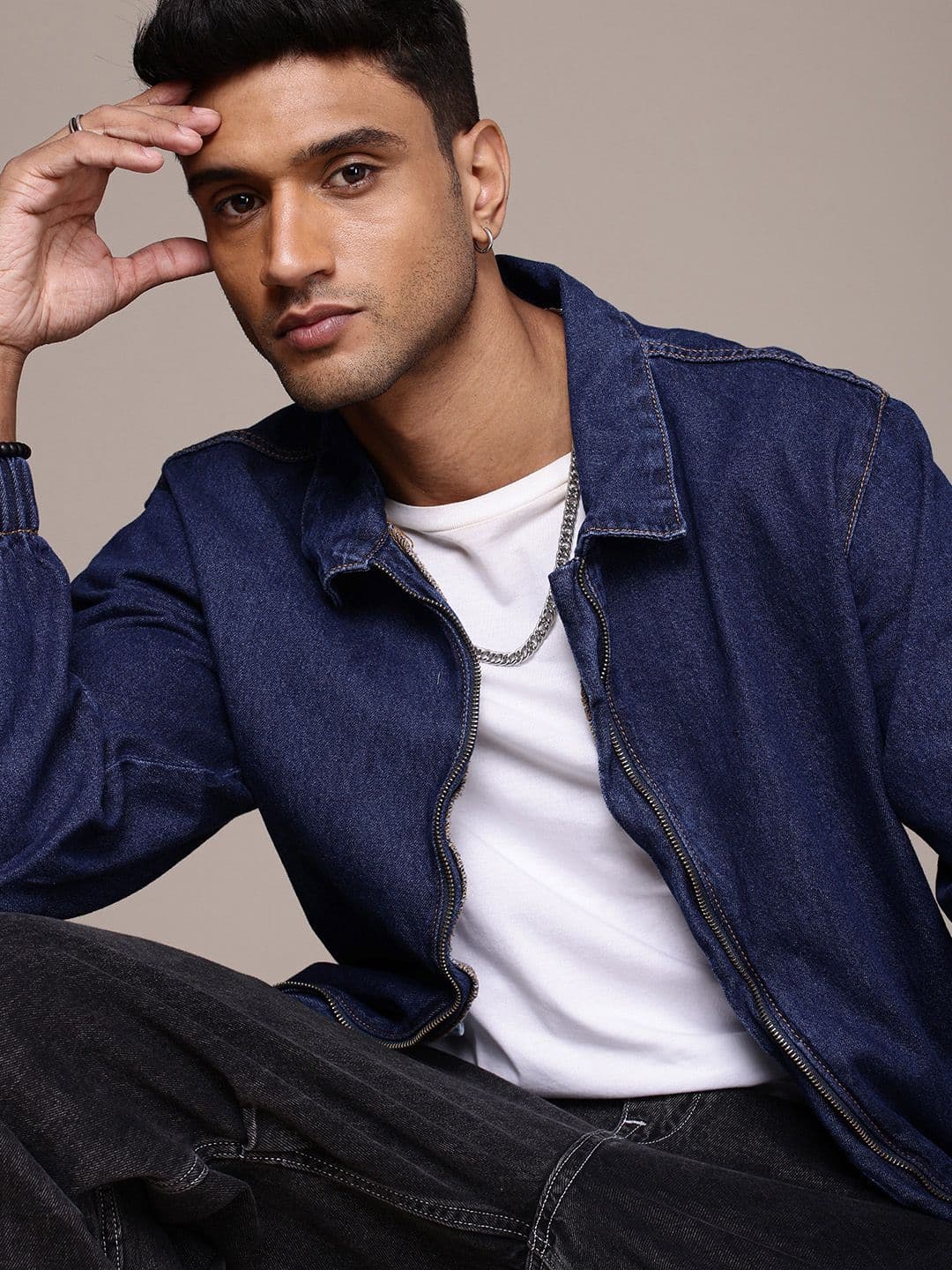 The Roadster Life Co. Pure Cotton Bomber Jacket - view 1