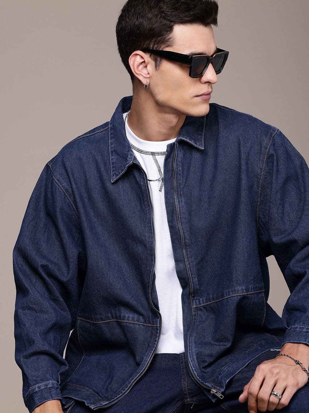 The Roadster Life Co. Pure Cotton Denim Jacket - view 1