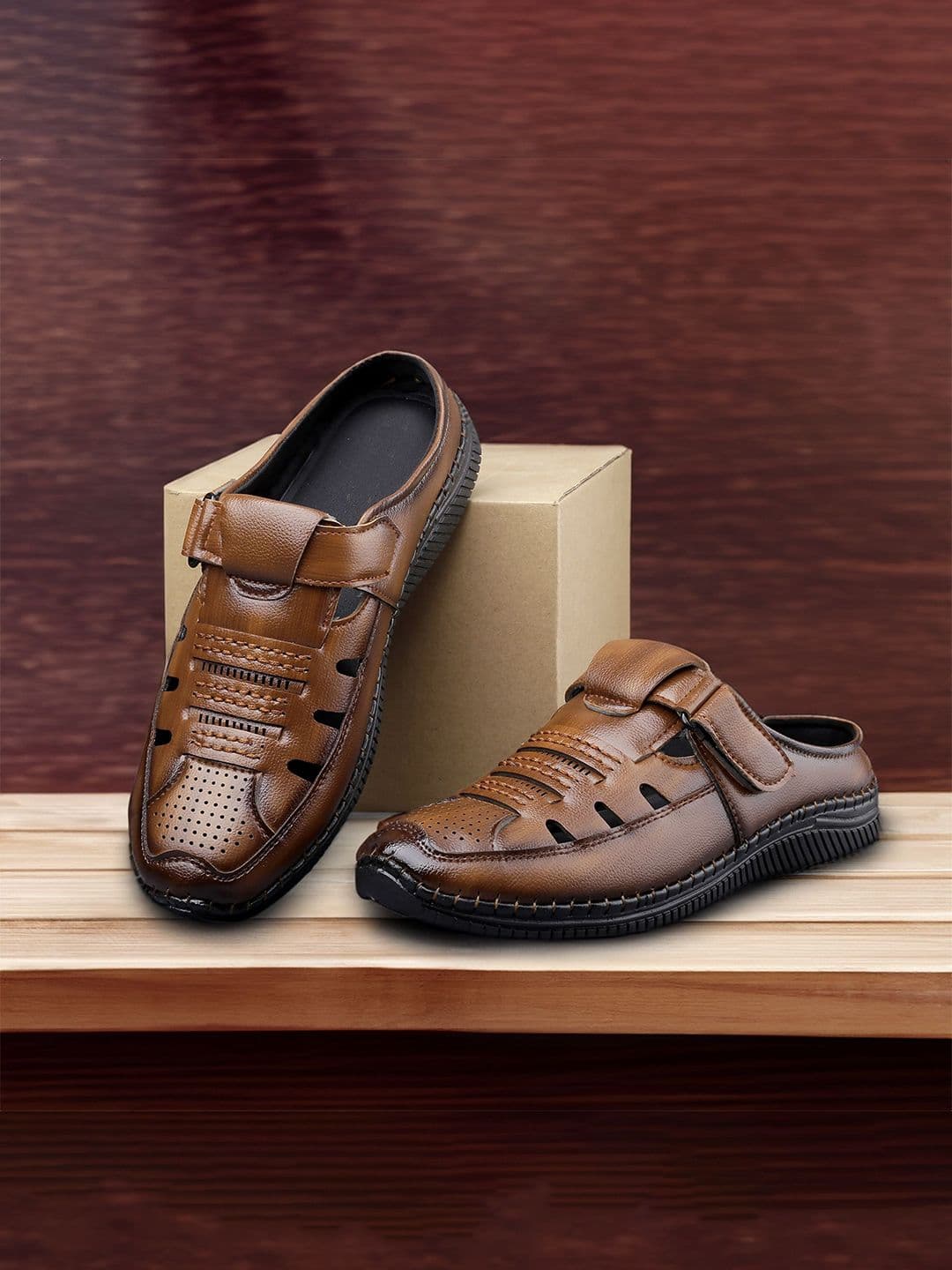 KRAASA Men Shoe-Style Sandals - view 1