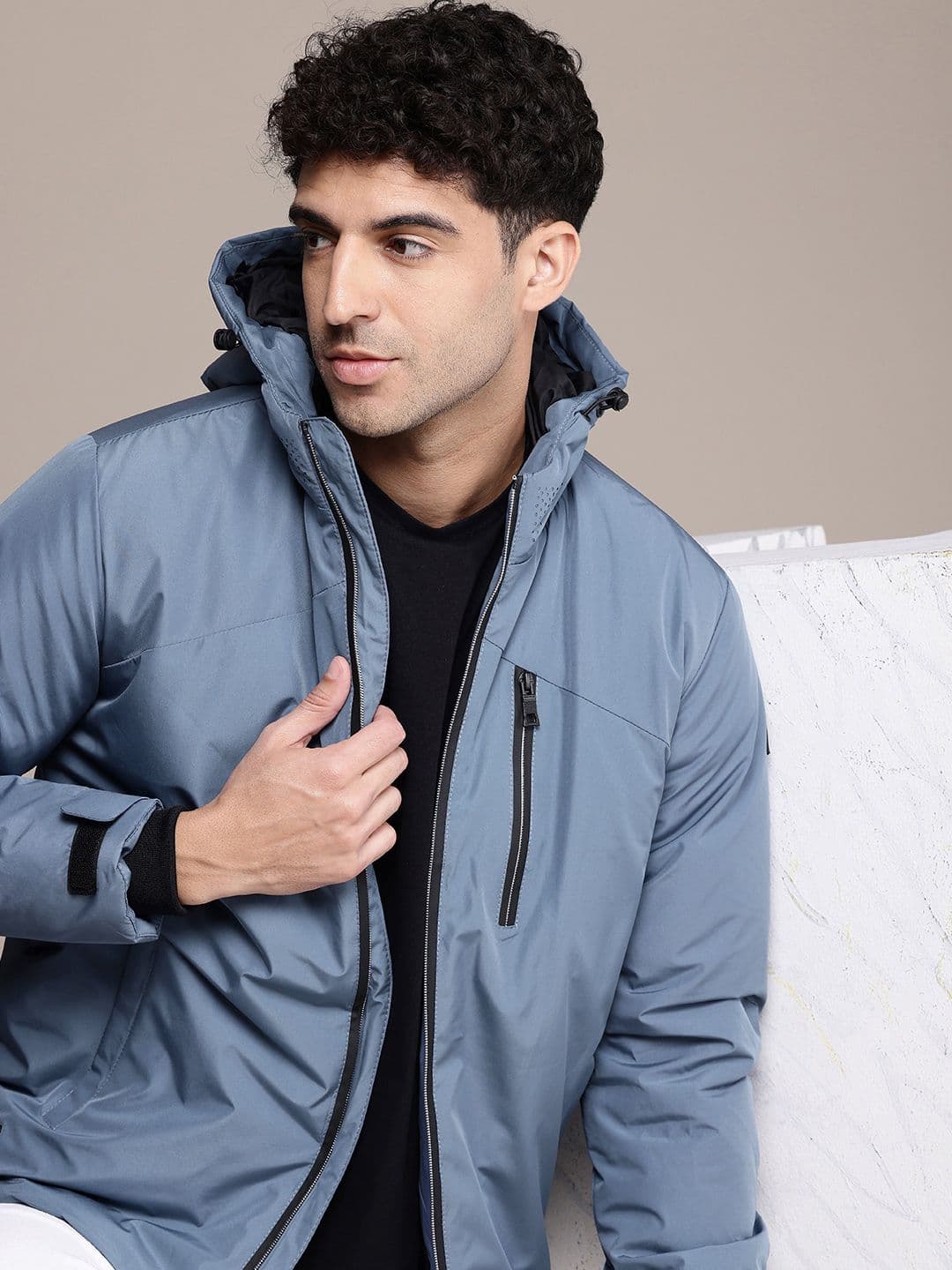 Nautica ThermalPro Heat Control Hooded Padded Jacket - view 1