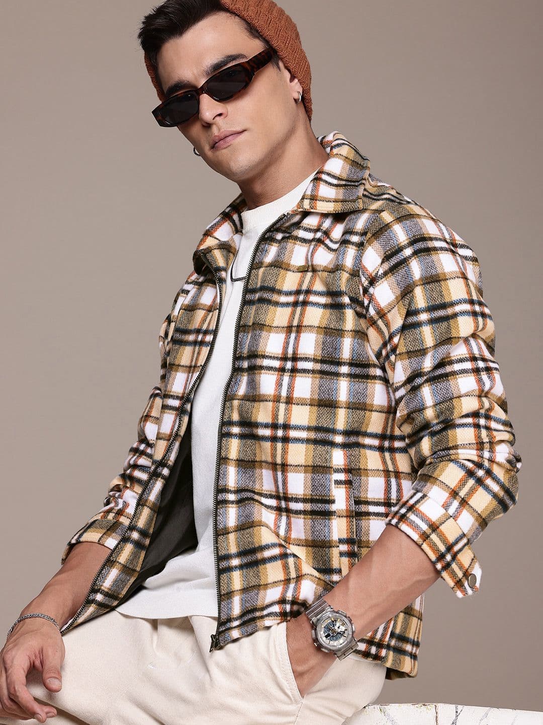 The Roadster Life Co. Checked Tailored Jacket - view 1
