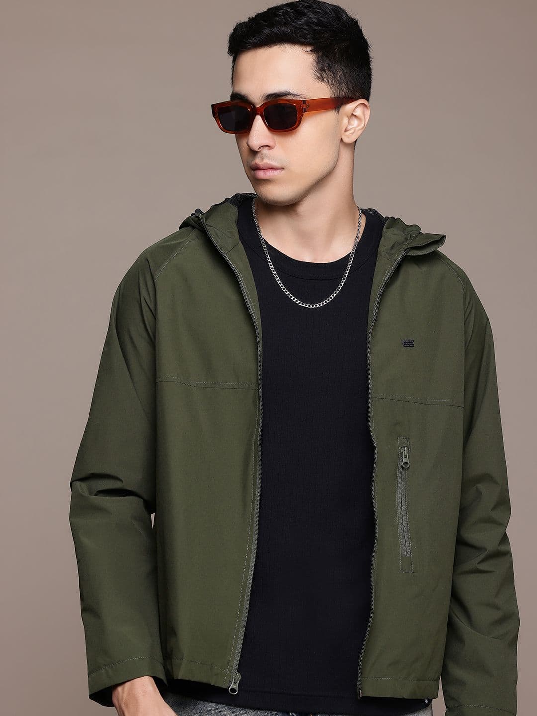 The Roadster Lifestyle Co. Men Hooded Tailored Jacket - view 1