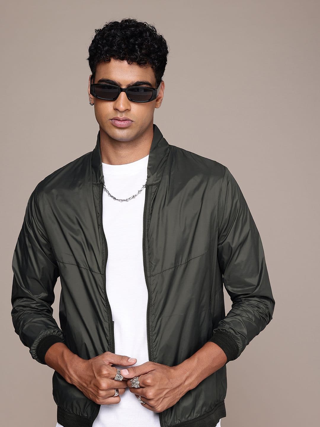 The Roadster Life Co. Mandarin Collar Tailored Jacket - view 1