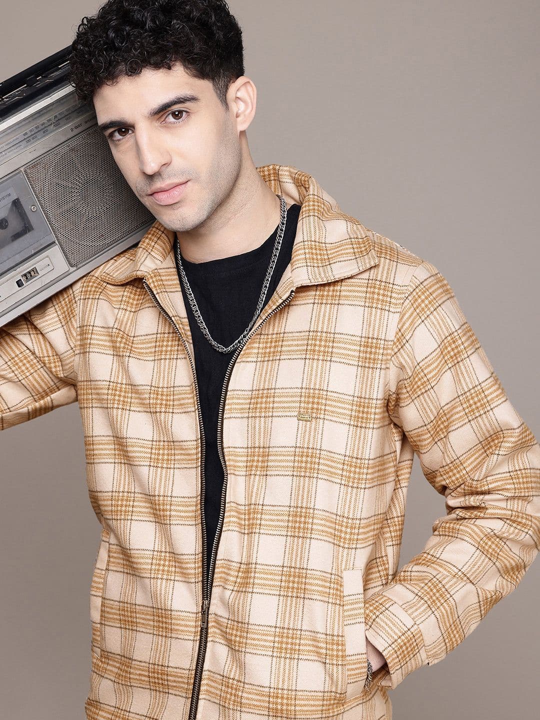 The Roadster Life Co. Checked Tailored Jacket - view 1
