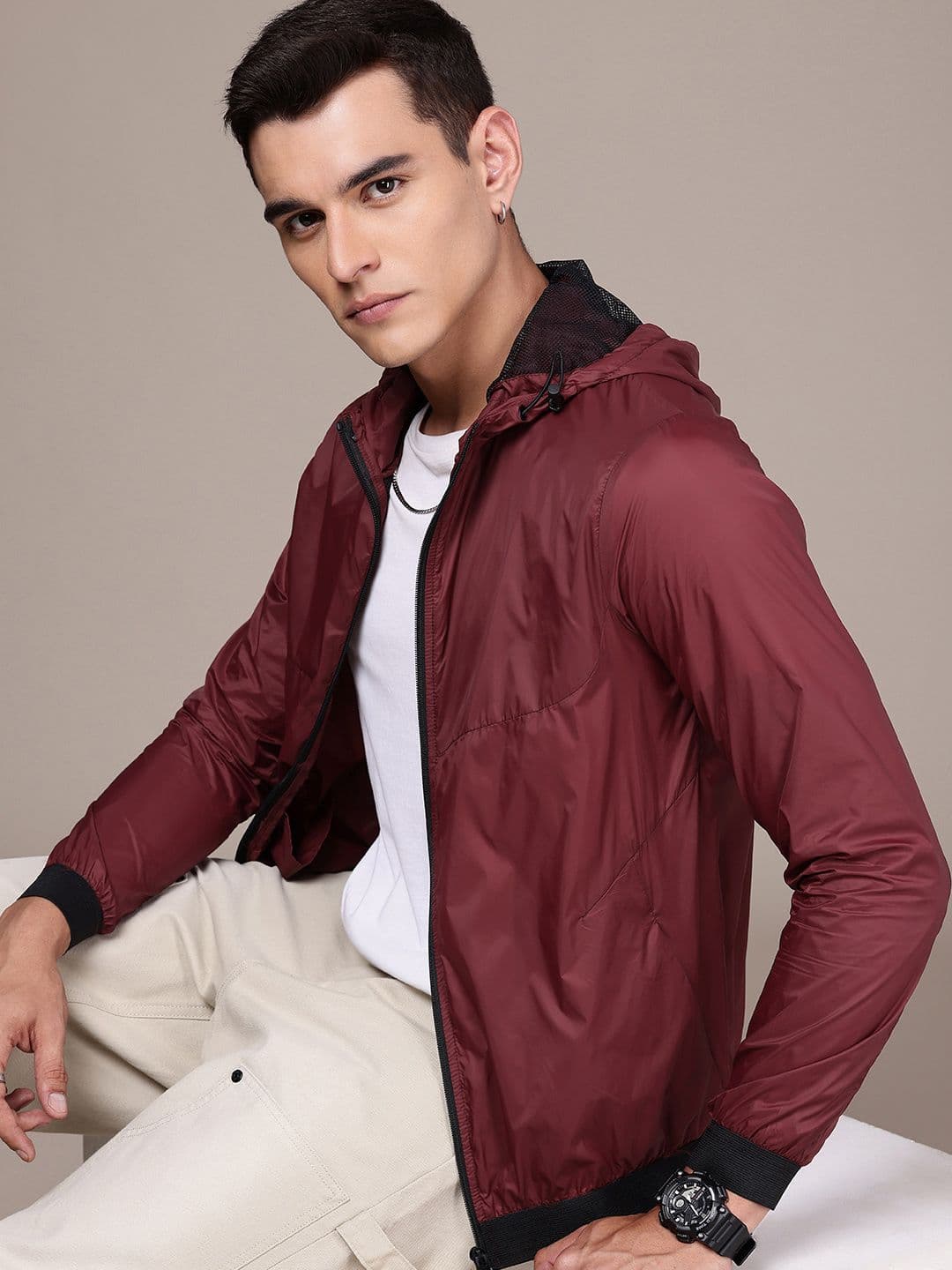 The Roadster Life Co. Tailored Hooded Jacket - view 1