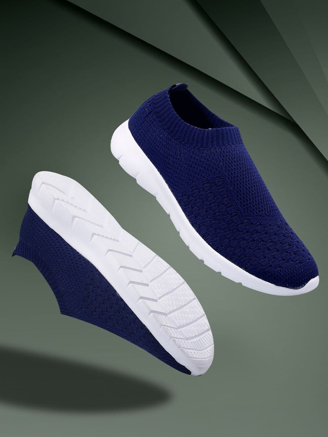 KRAASA Men Textile Walking Non-Marking SP7272 Running Sports Shoes - view 1