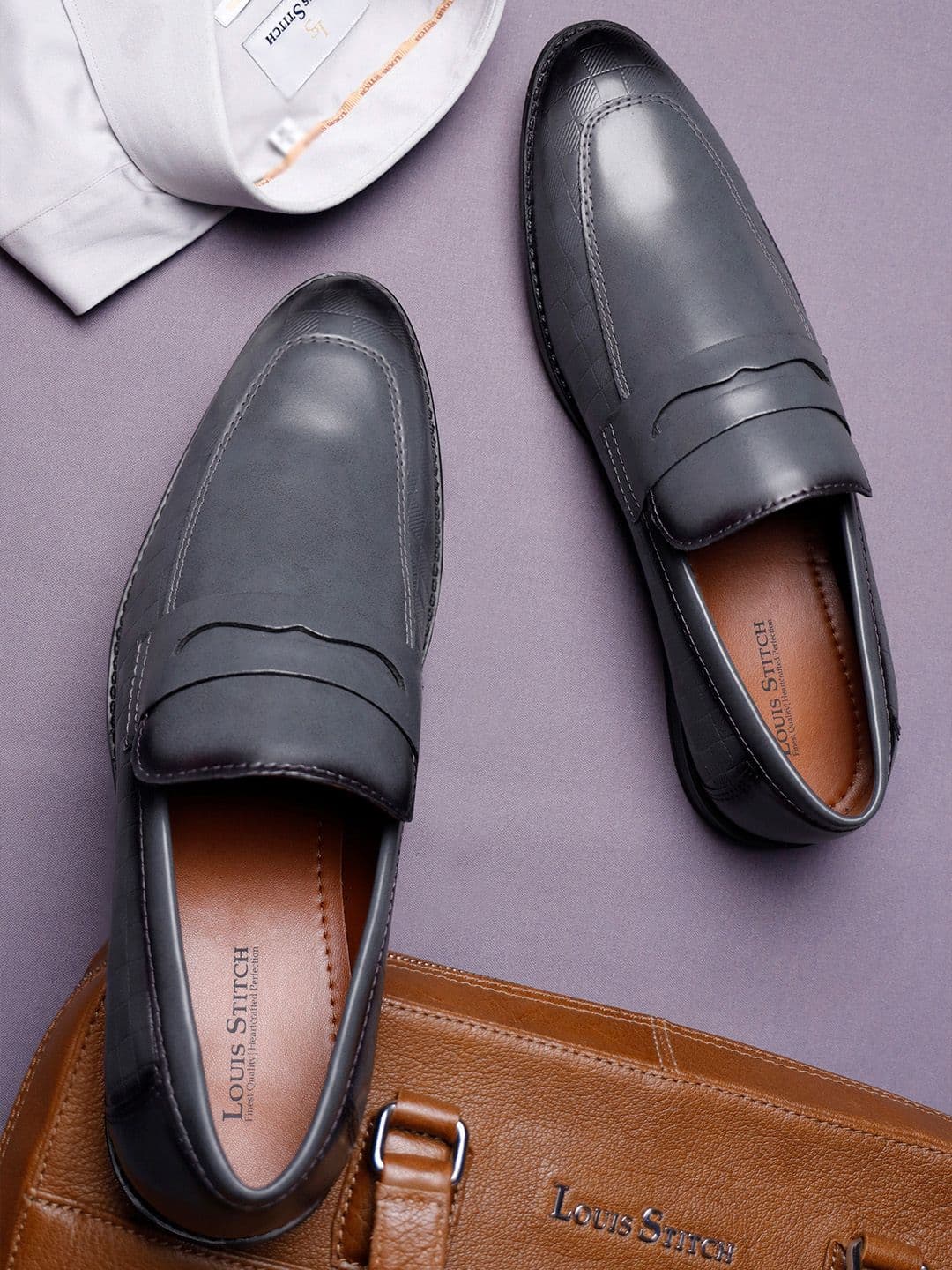 LOUIS STITCH
Men Formal Slip On Moccasin Shoes - view 1