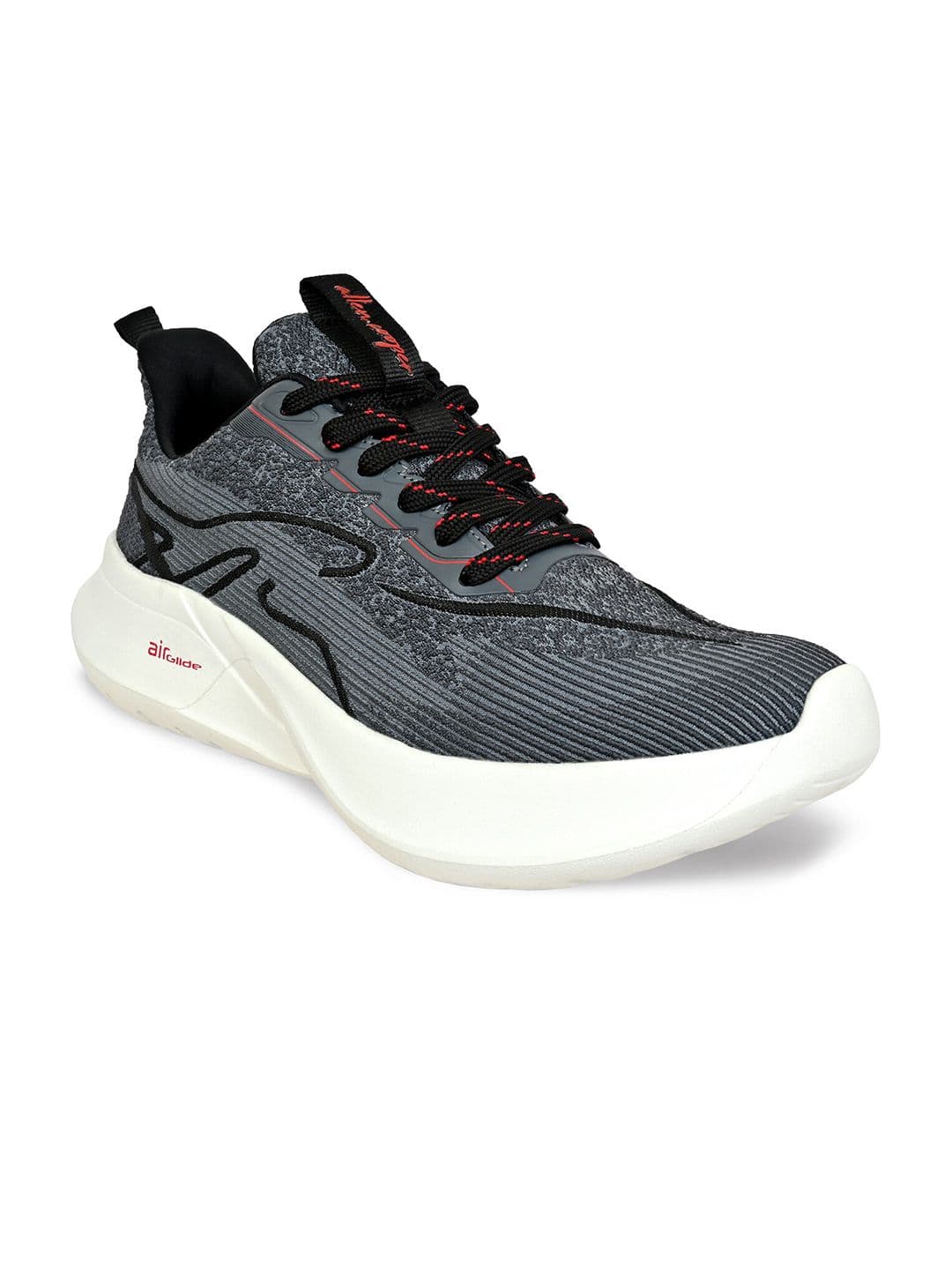 Allen Cooper Men Mesh Running Non-Marking Shoes - view 1