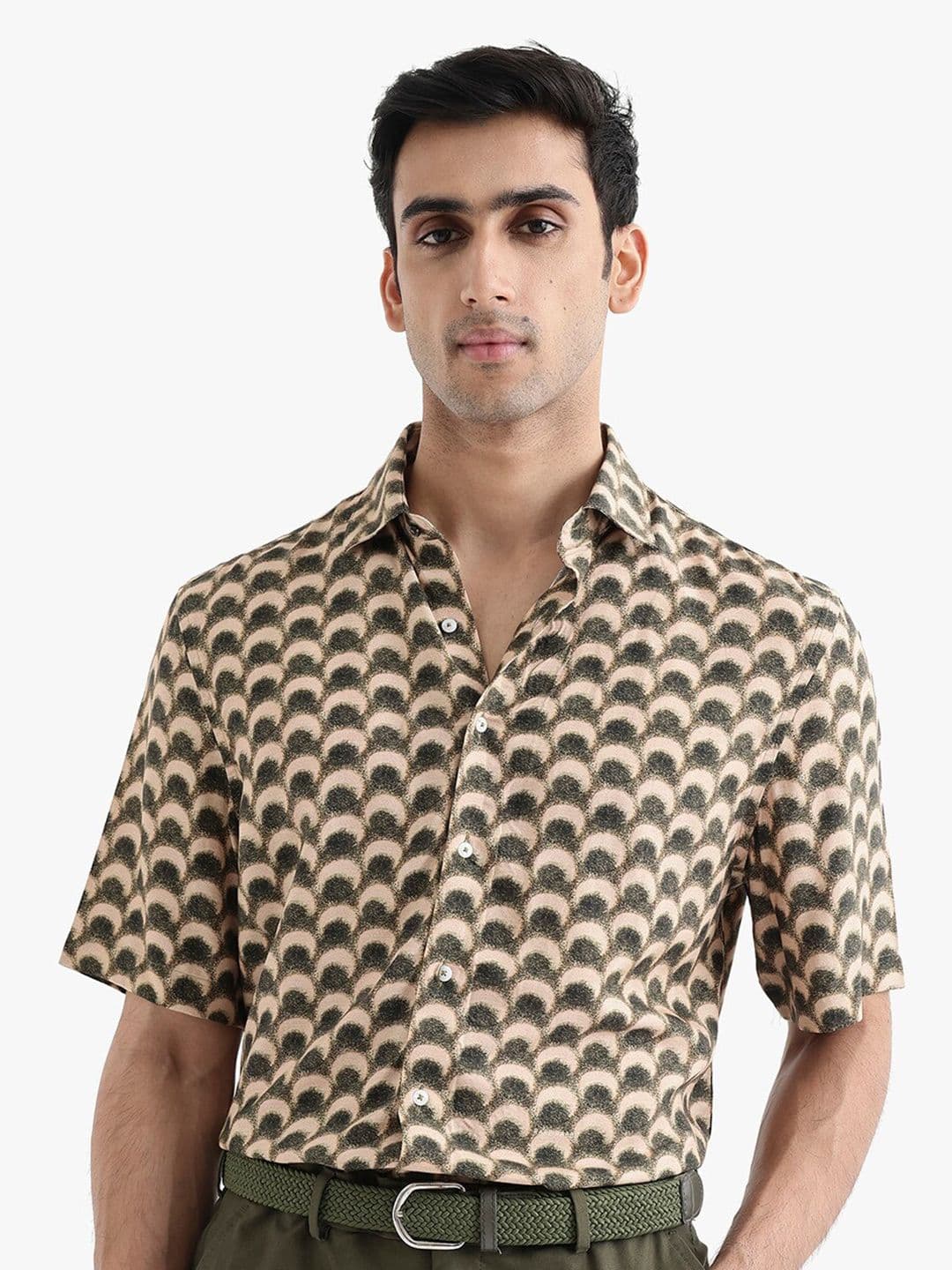 RARE RABBIT Men Tokai Regular Fit Opaque Printed Shirt - view 1