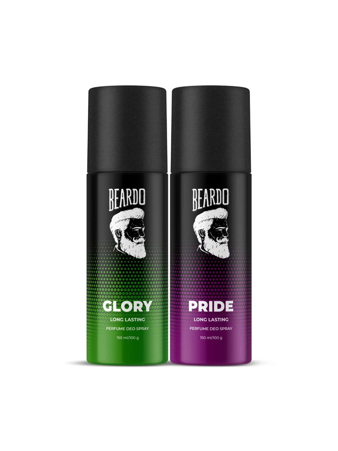 BEARDO Men Set Of 2 Long Lasting Deodorant Sprays - Glory & Pride - 100g Each - view 1