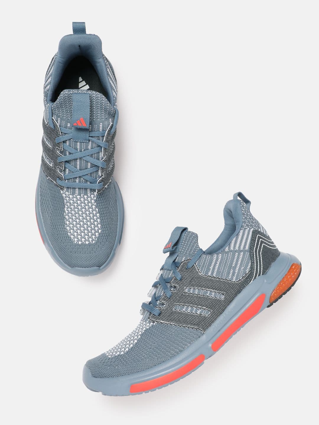 ADIDAS Men Woven Design Track-Tech Running Shoes - view 1