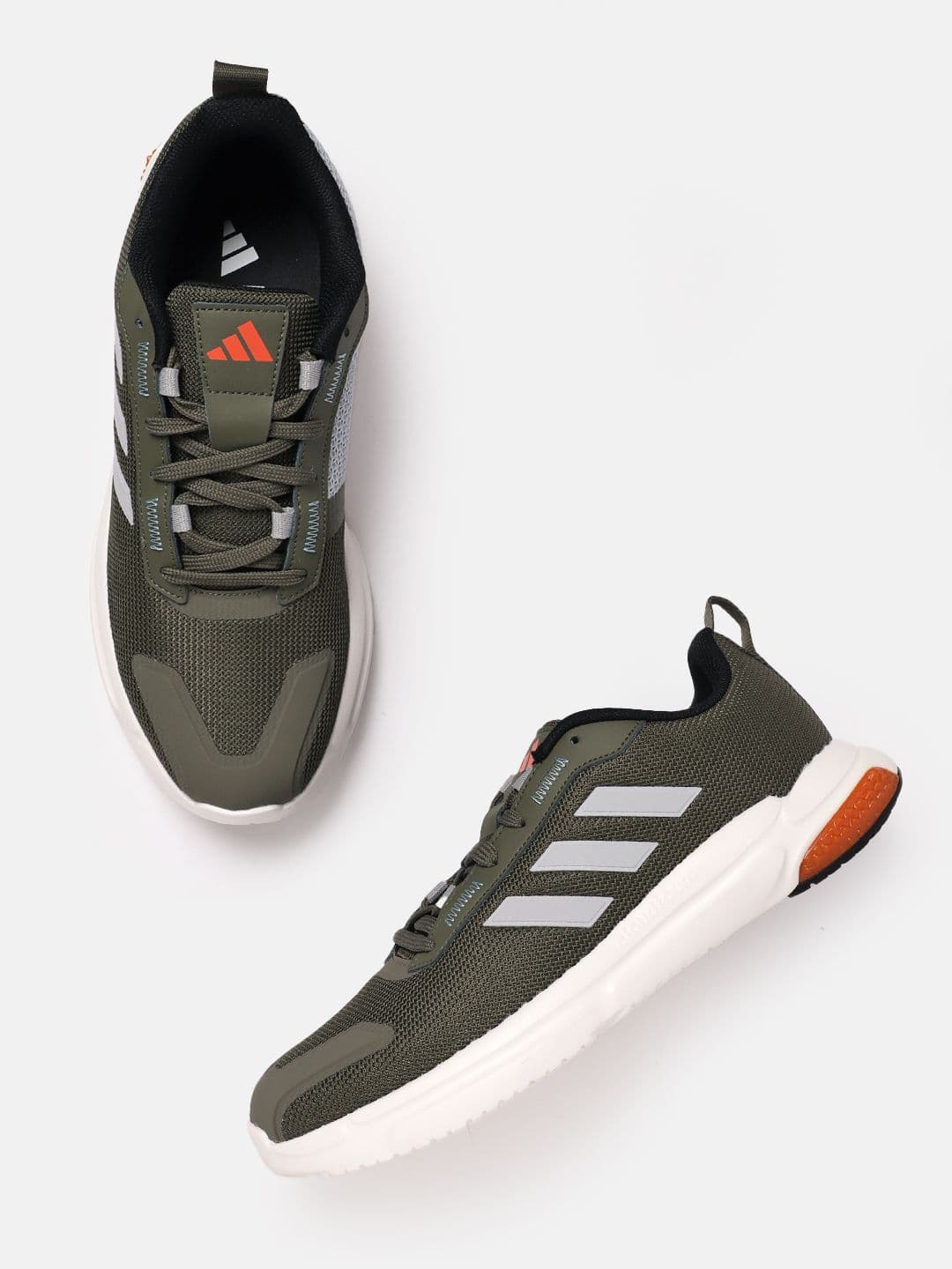 ADIDAS Men Track Fun Colourblocked Running Shoes - view 1