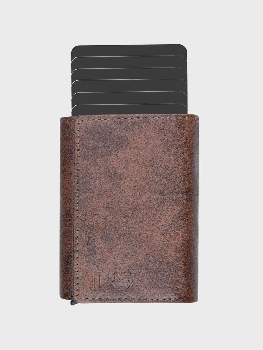 The Wallet Store Men Leather Three Fold Wallet - view 1
