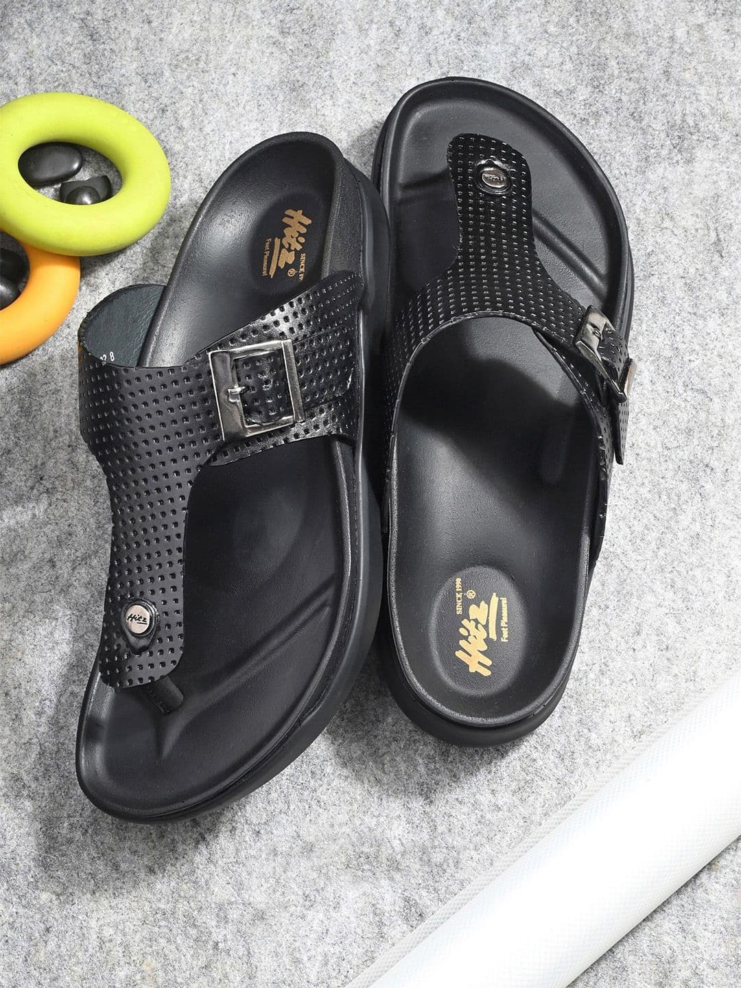 Hitz Men Leather Comfort Sandals - view 1
