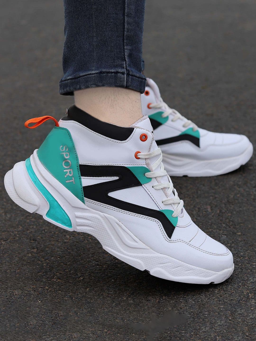 K Footlance Men Synthetic Running Marking Shoes - view 1