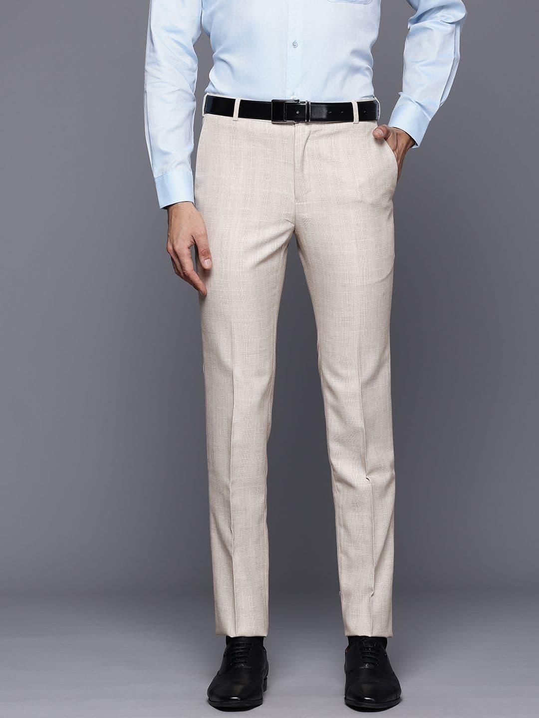 Raymond Men Slim Fit Fit Trousers - view 1