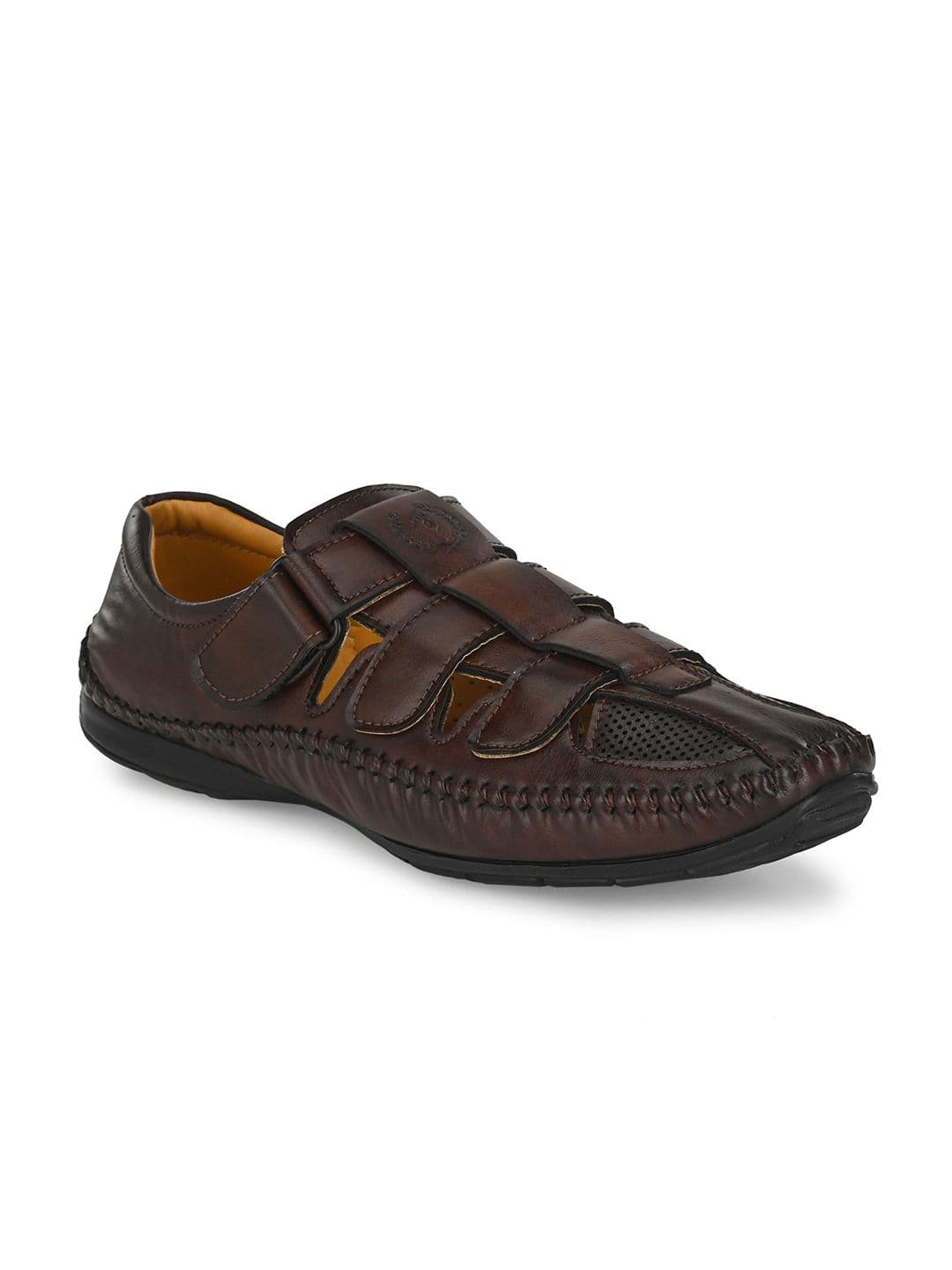 Prolific Men Synthetic Leather Fisherman Sandals - view 1