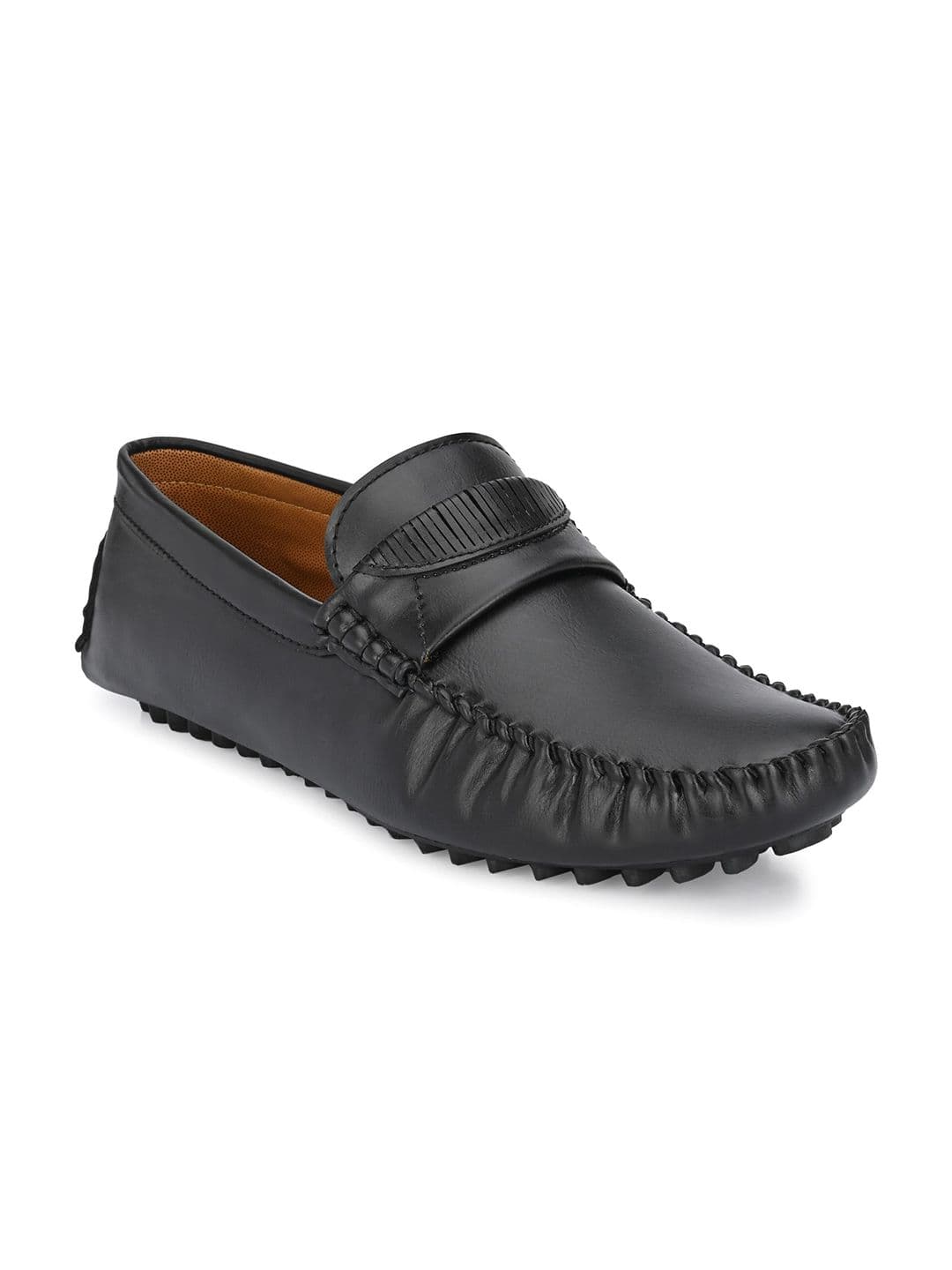 Prolific Men Slip-On Solid Formal Loafers - view 1