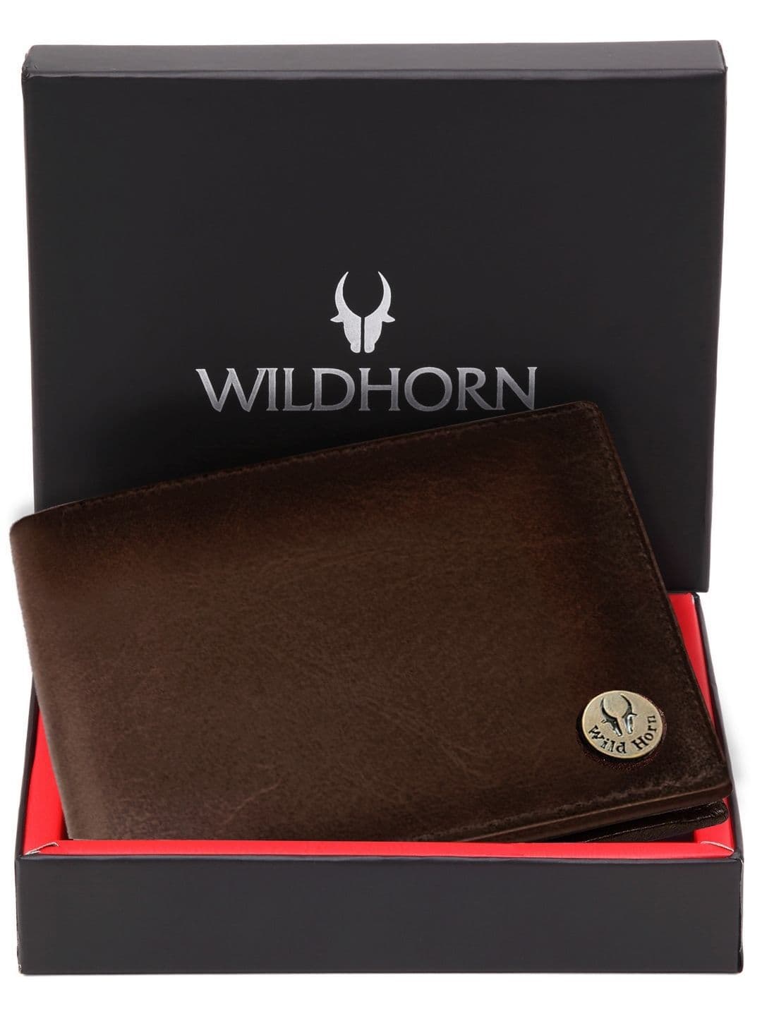 WildHorn Men Leather Two Fold Wallet - view 1