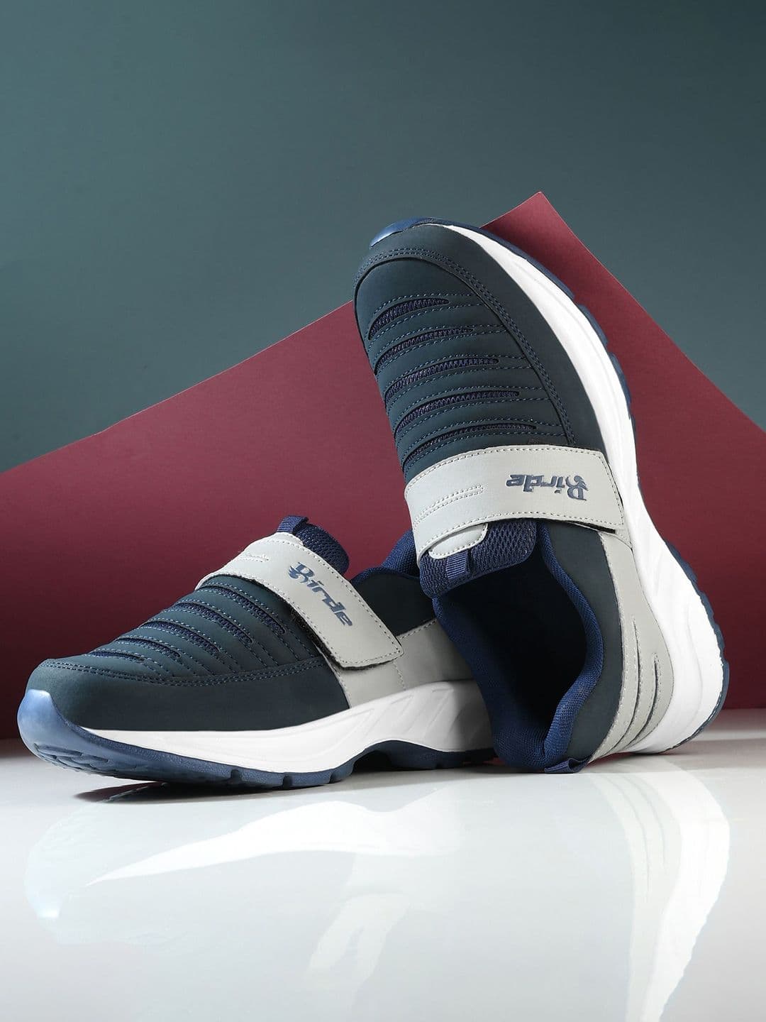 BIRDE Men Leather Walking Non-Marking Shoes - view 1