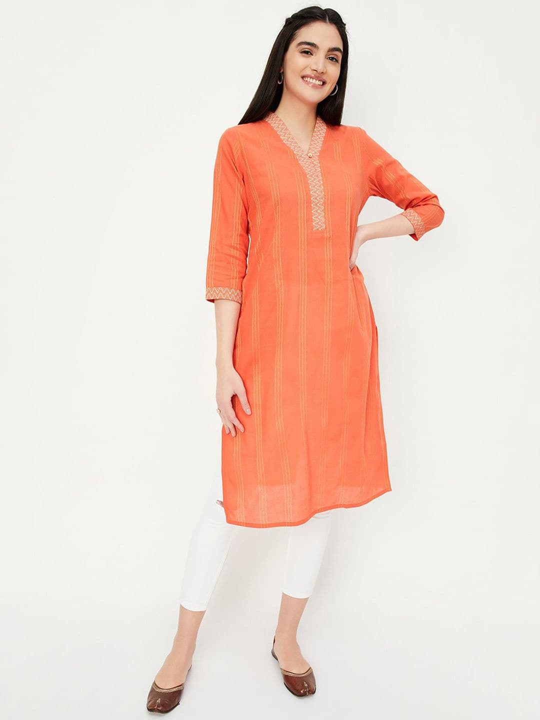 max Women Gotta Patti Kurta - view 1