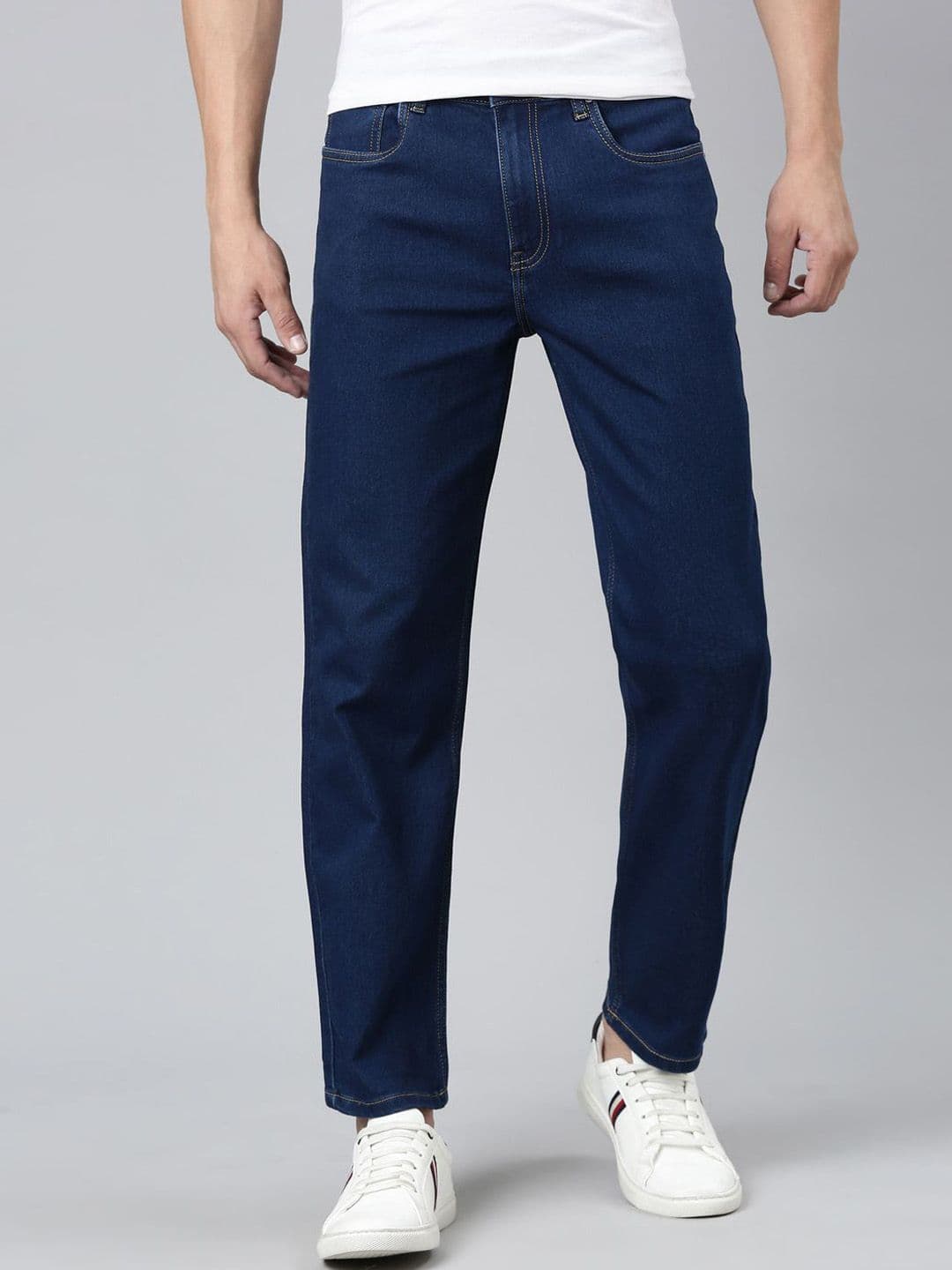 The Roadster Lifestyle Co Relaxed Fit Stretchable Jeans - view 1