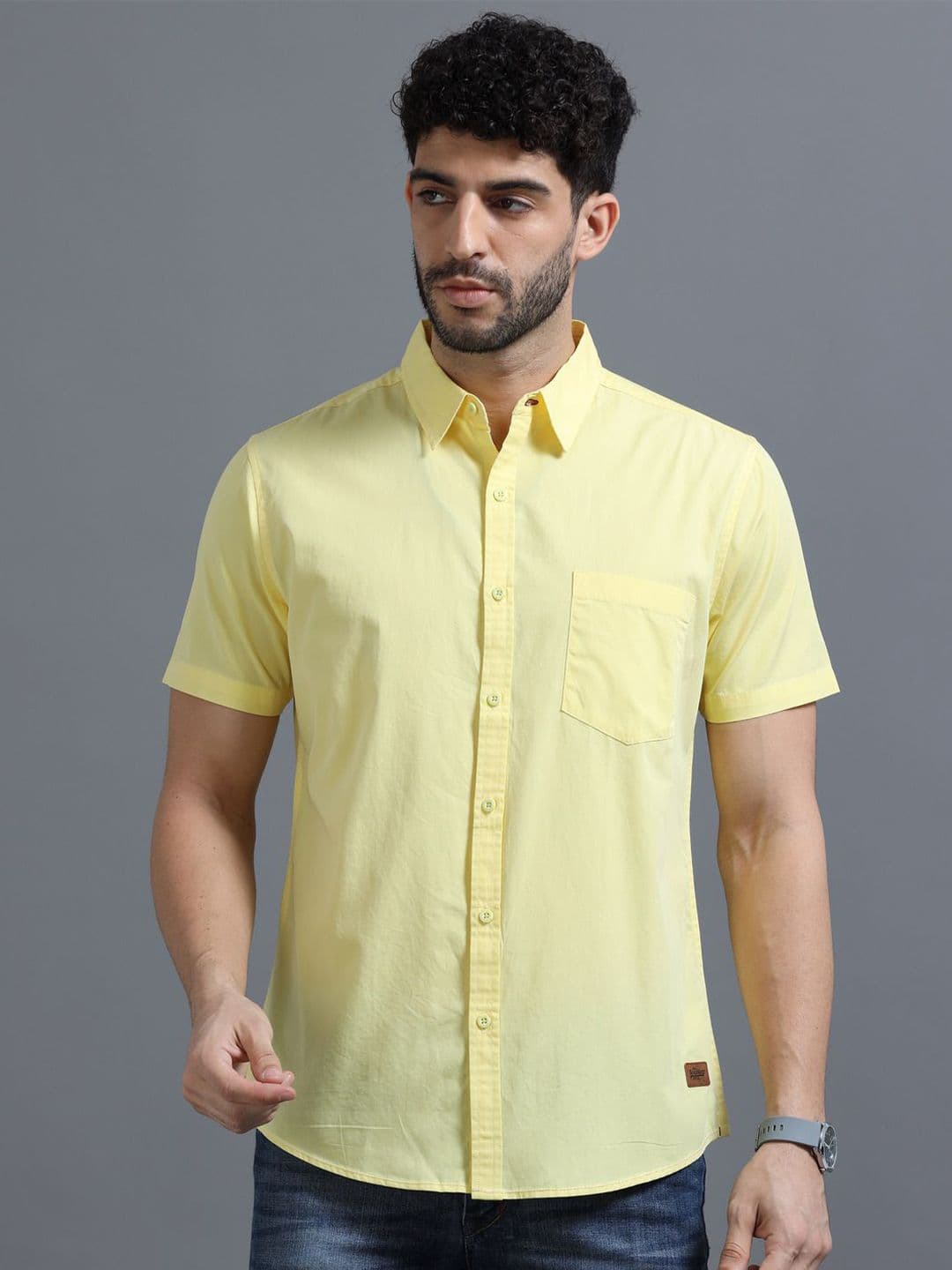 The Roadster Lifestyle Co Cotton Half Sleeve Shirts - view 1