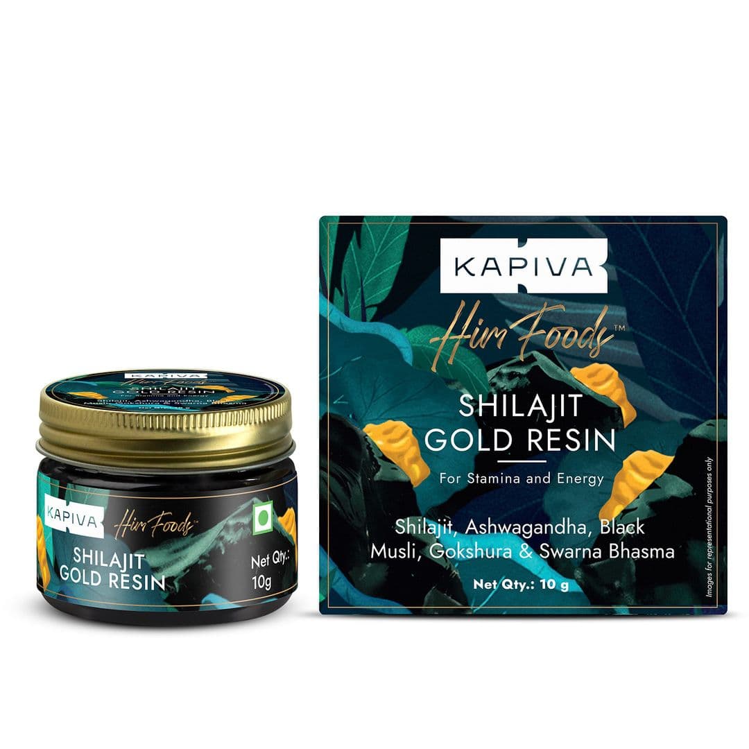 Kapiva Shilajit Gold Resin With Ashwangadha - 10g - view 1