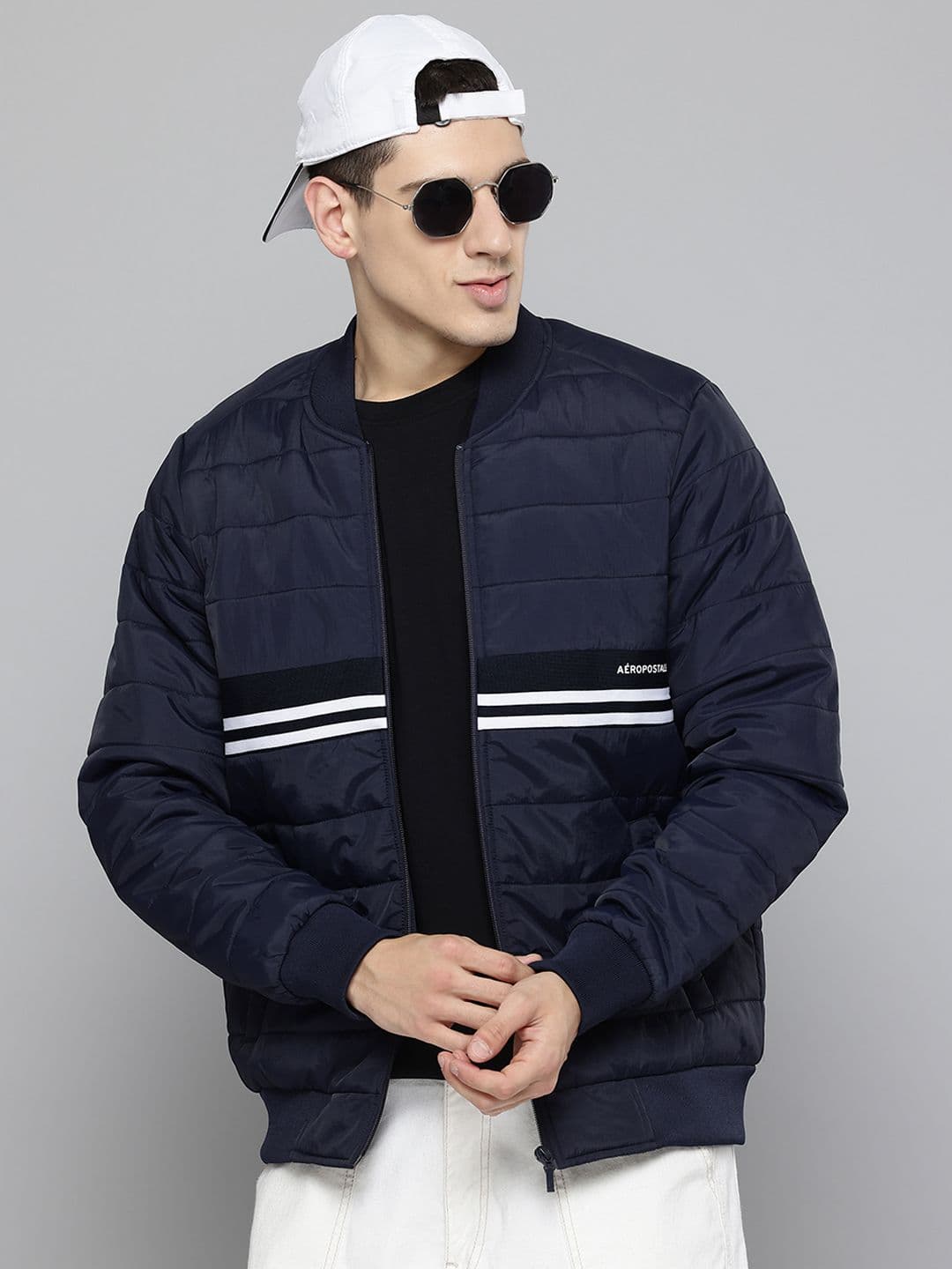 Aeropostale Stand Collar Bomber Jacket - view 1